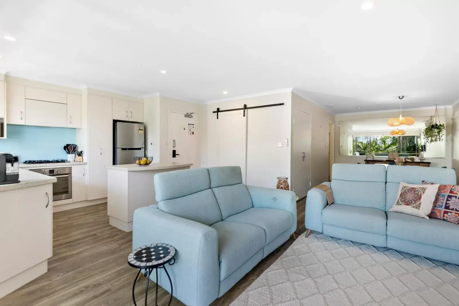 Seating Area in The Oasis Apartments and Treetop Houses