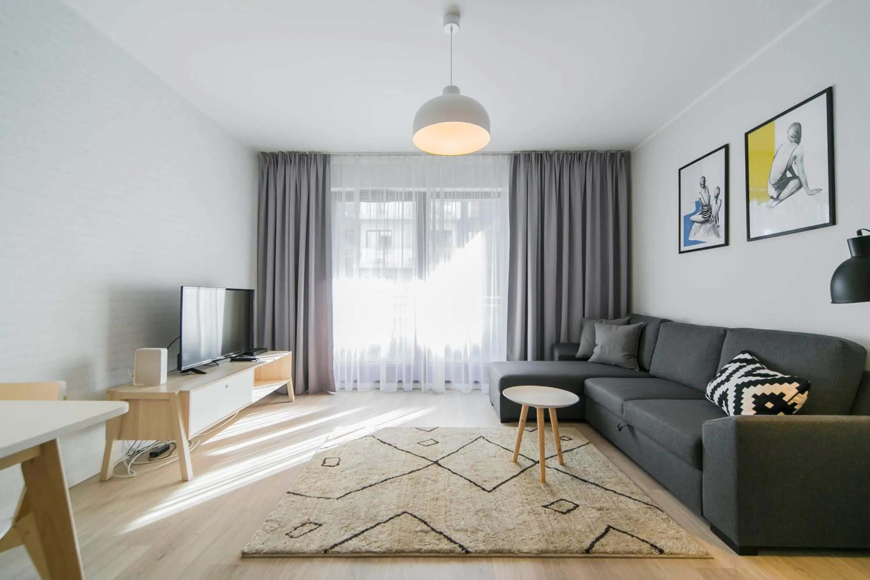 Living room in GRANO APARTMENTS Gdańsk Motława SPA & Wellness