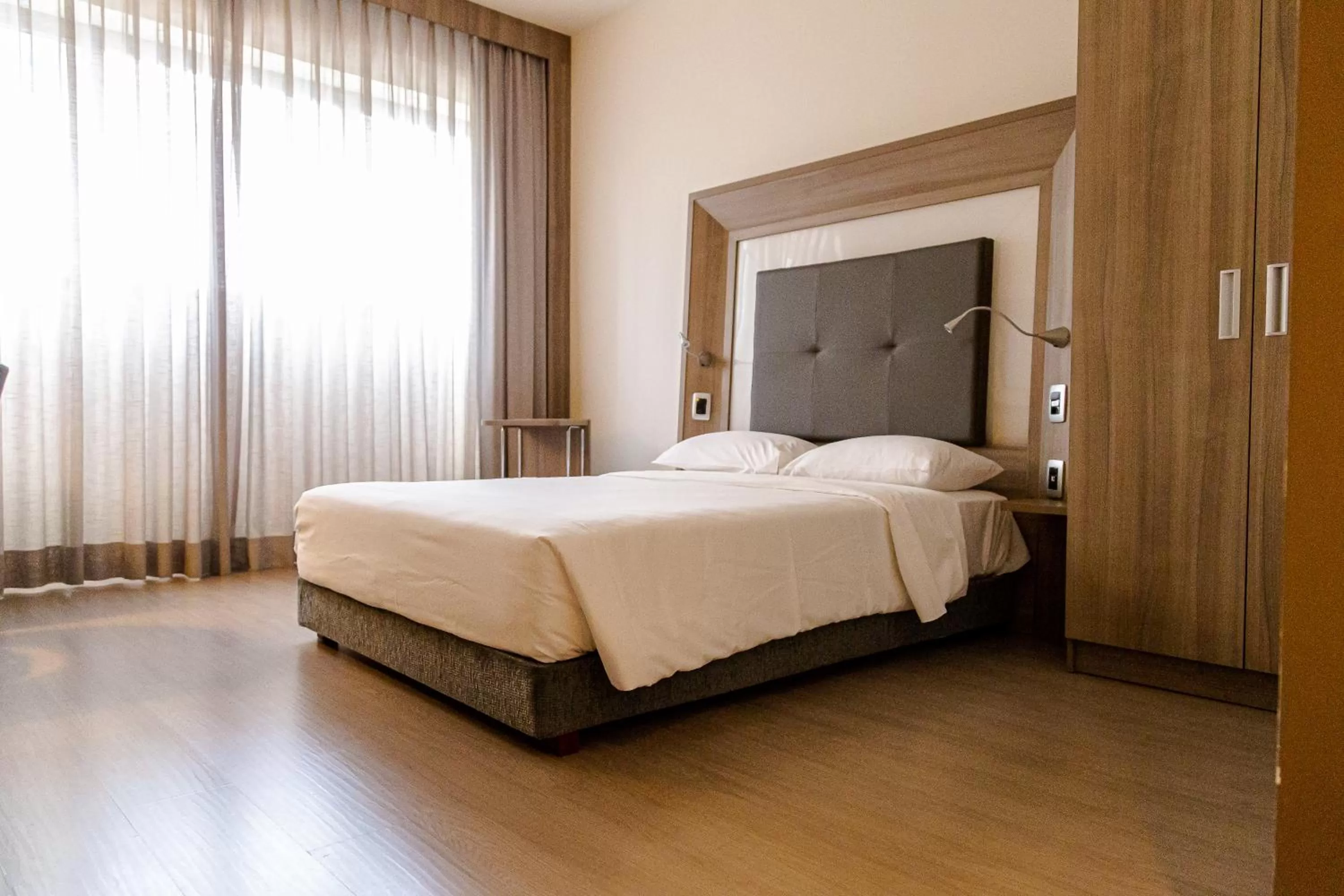 Bed in Novotel São Paulo Berrini