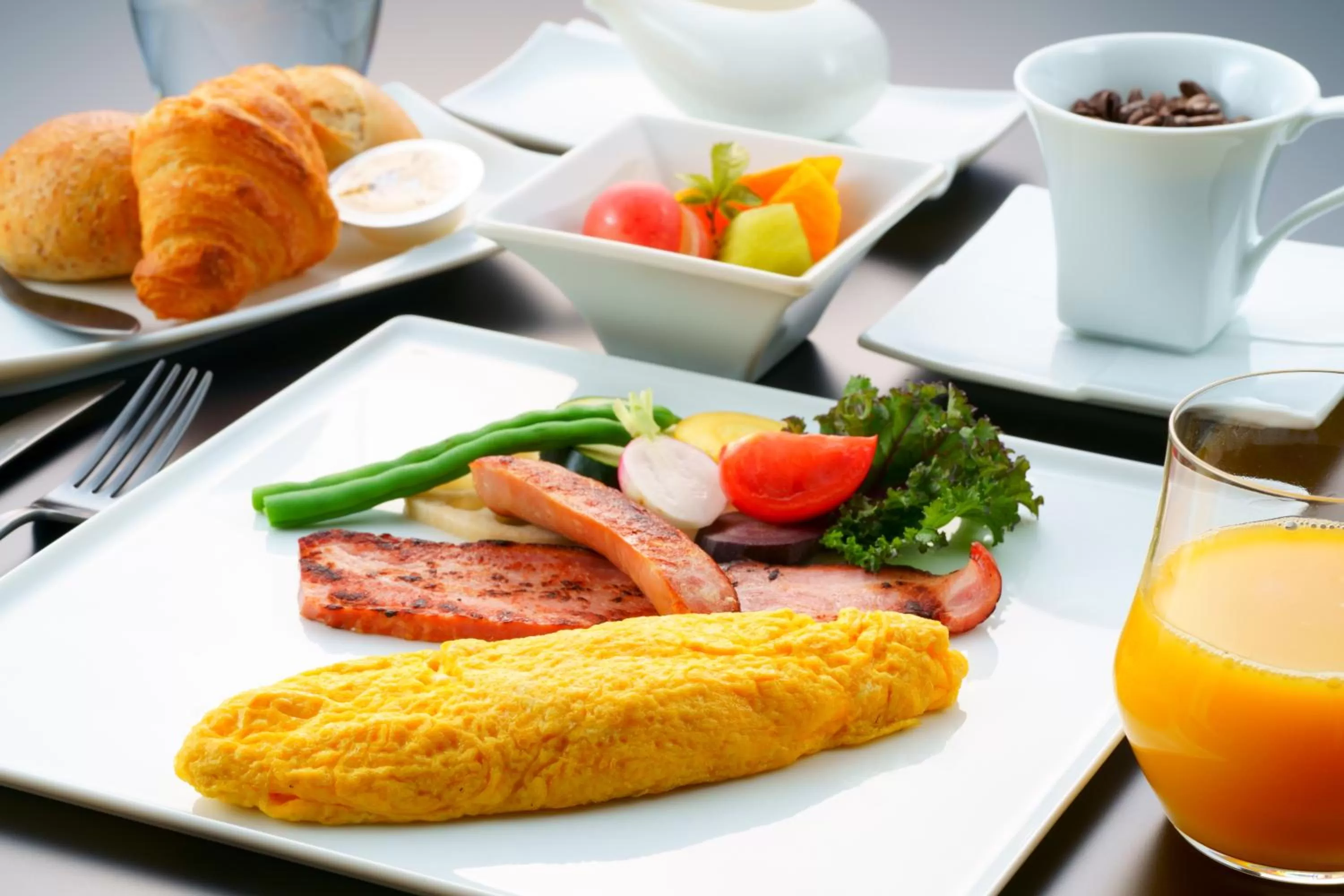 Food and drinks in SEKIYA RESORT Galleria Midobaru