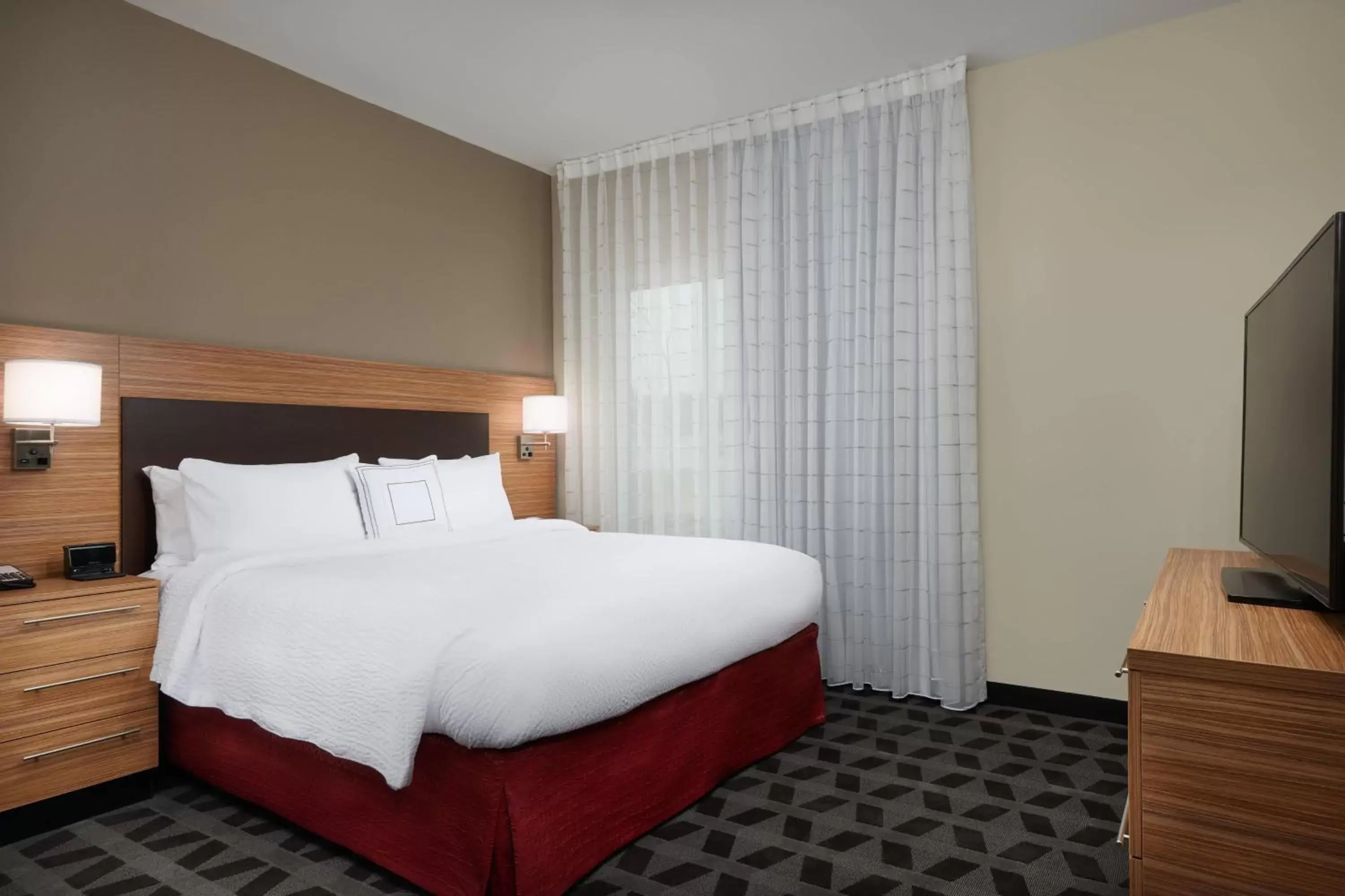 Bedroom, Bed in TownePlace Suites Fort Worth Northwest Lake Worth