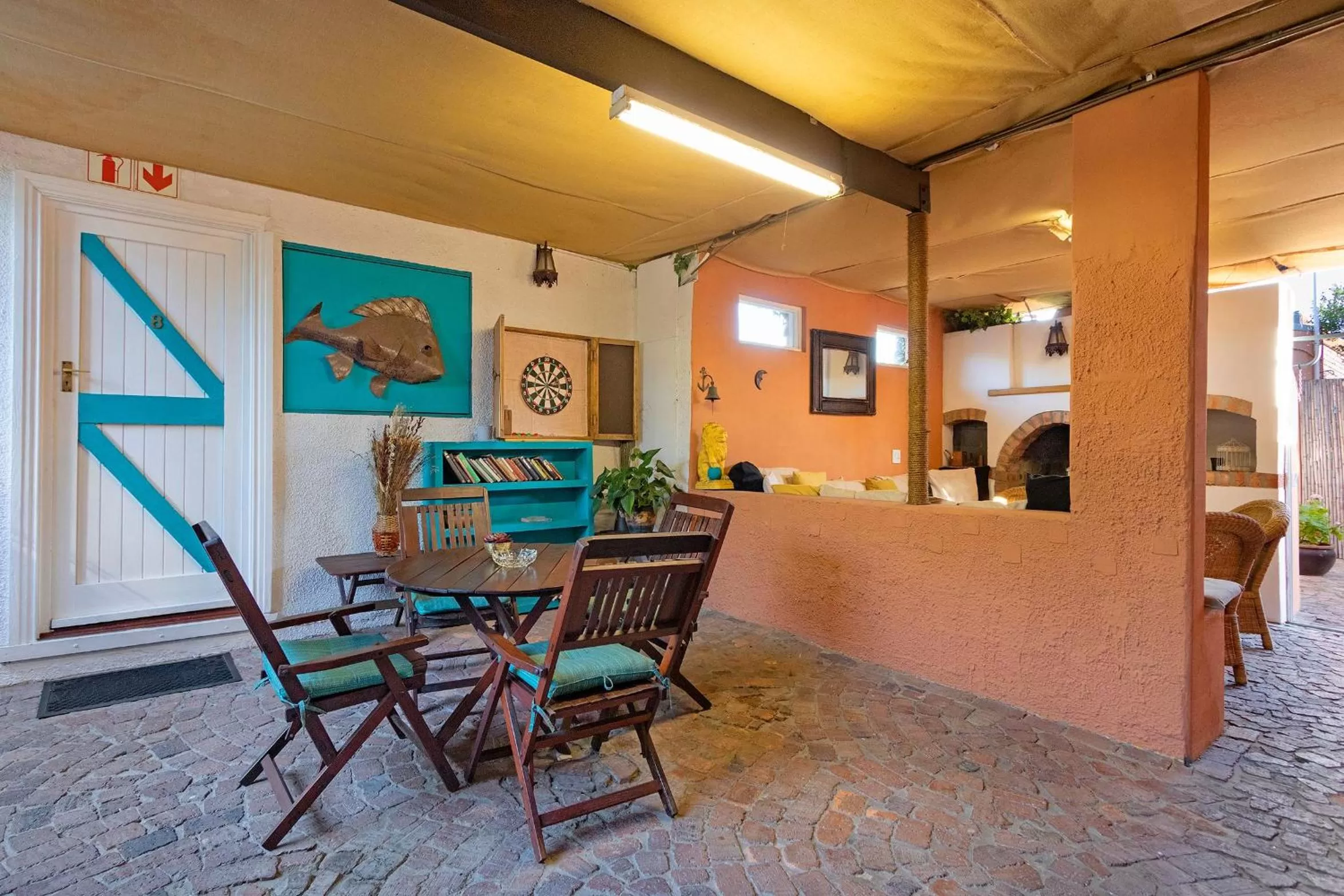 Seating area in The Bohemian Guesthouse