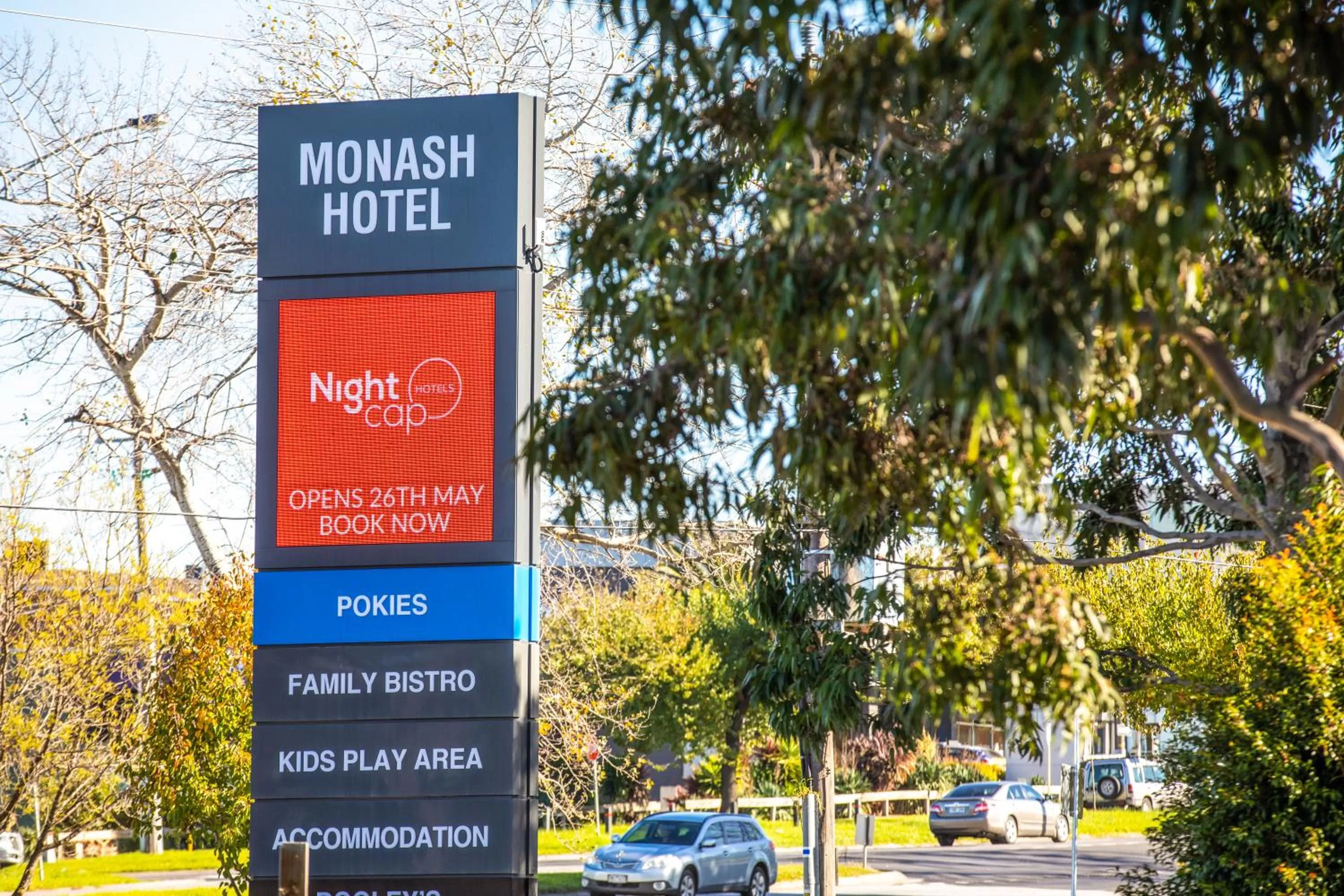 Property building in Nightcap at Monash Hotel