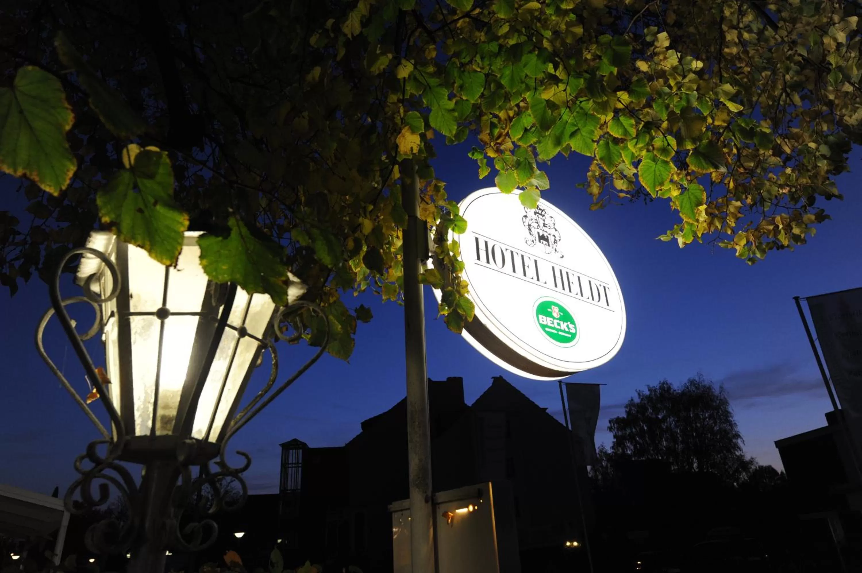 Logo/Certificate/Sign in Hotel Heldt