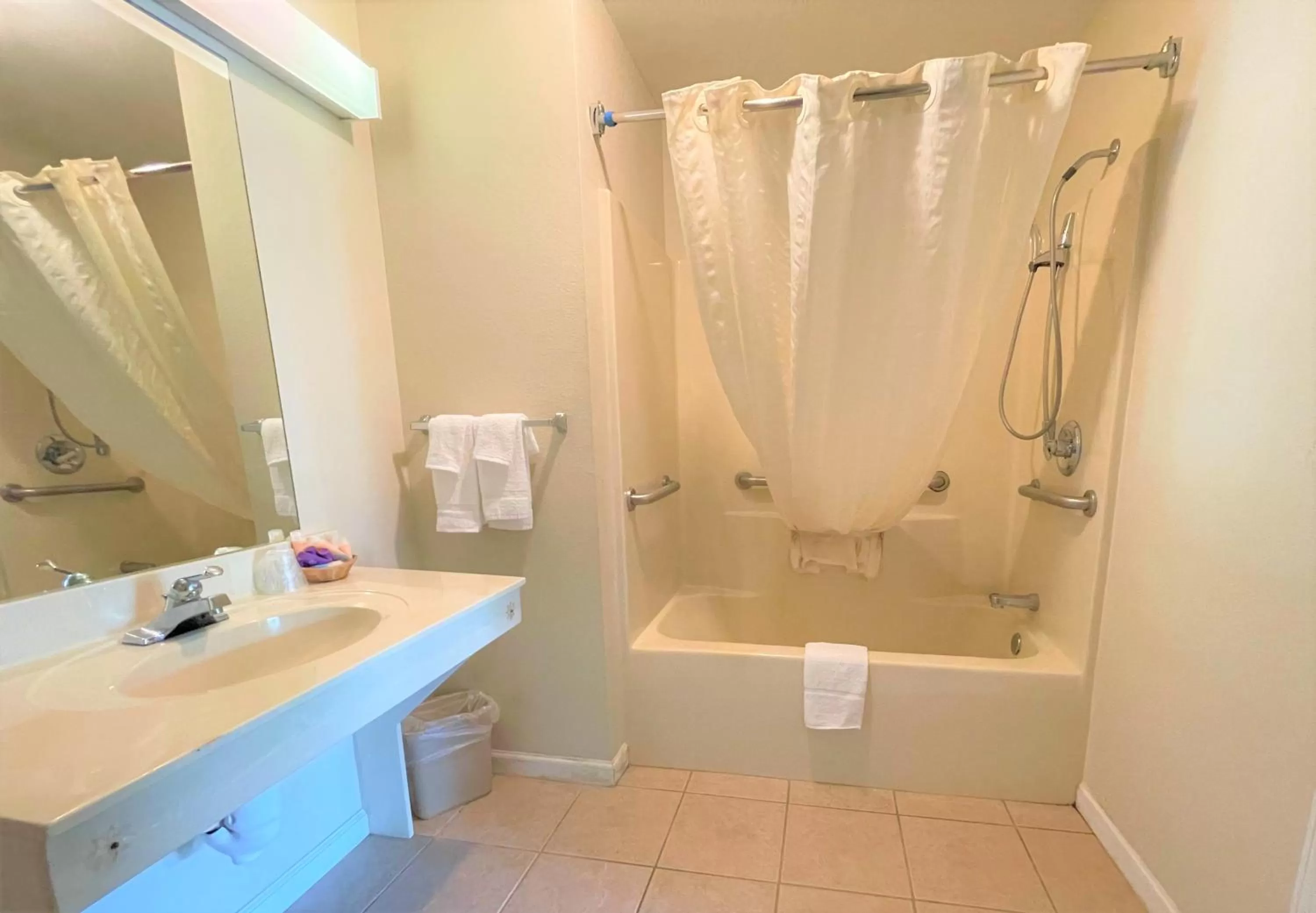 Bathroom in Rodeway Inn Sandersville