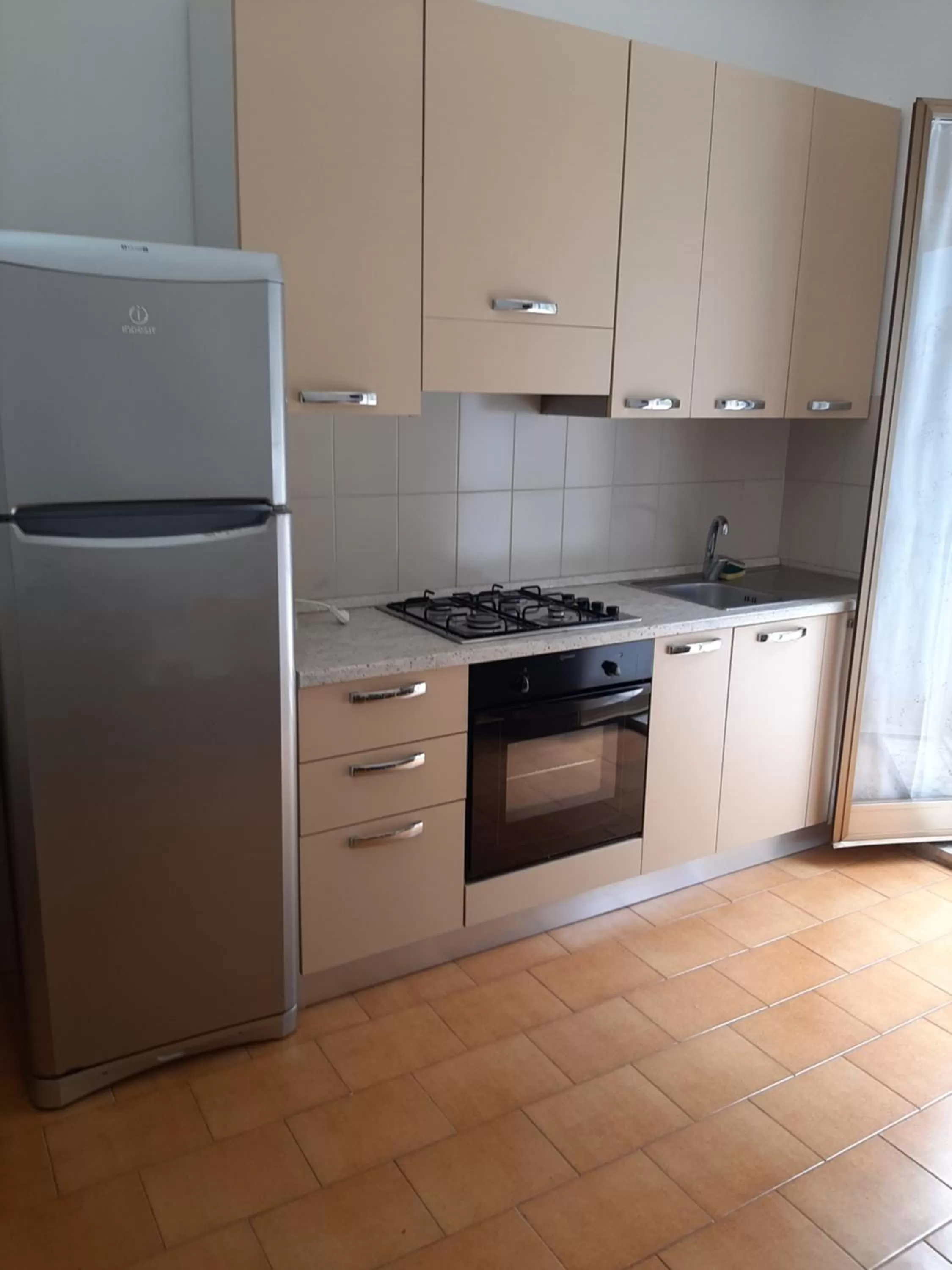 Kitchen or kitchenette in Hotel Conca d'Oro