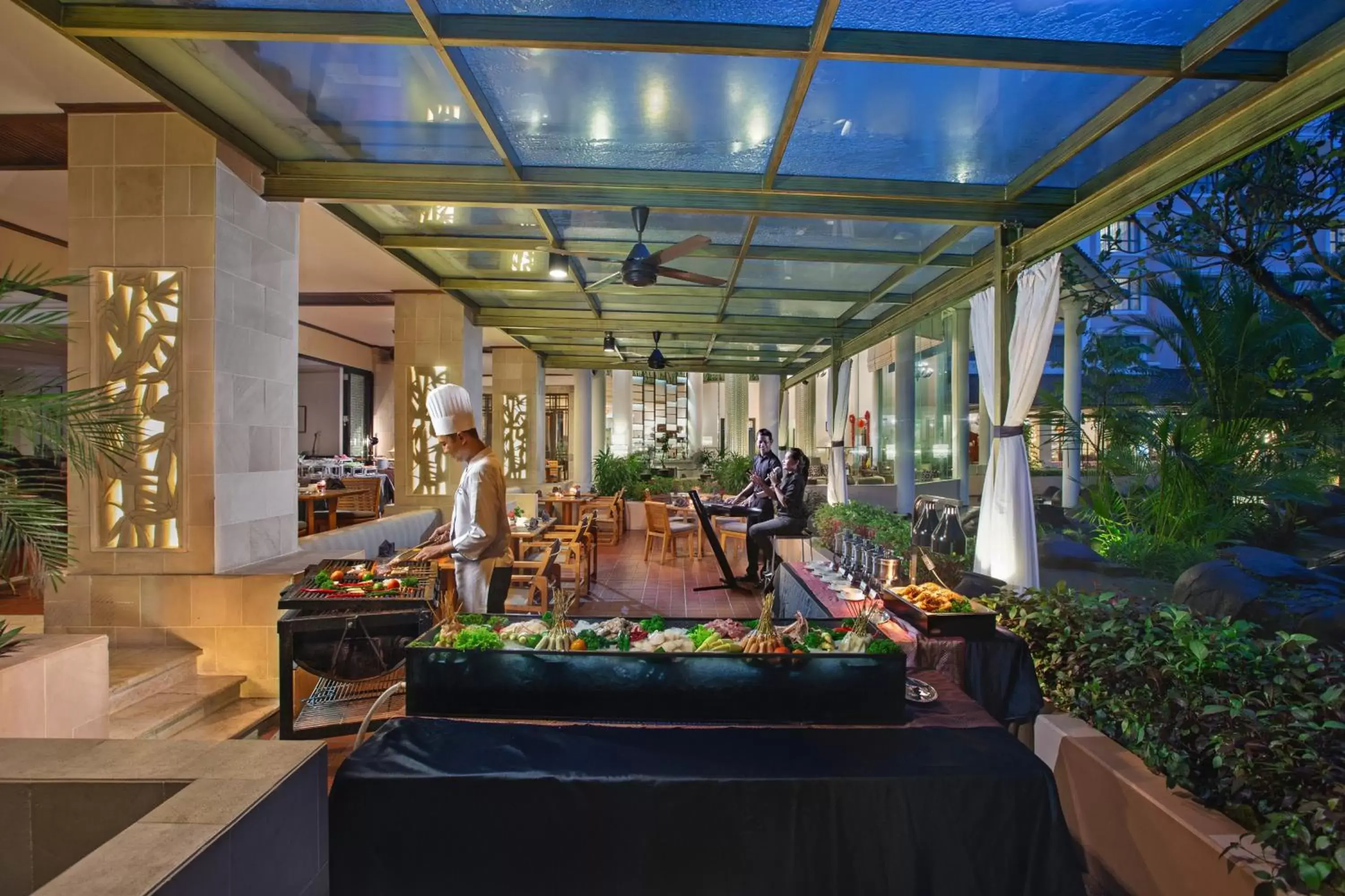 Balcony/Terrace in Melia Purosani Yogyakarta