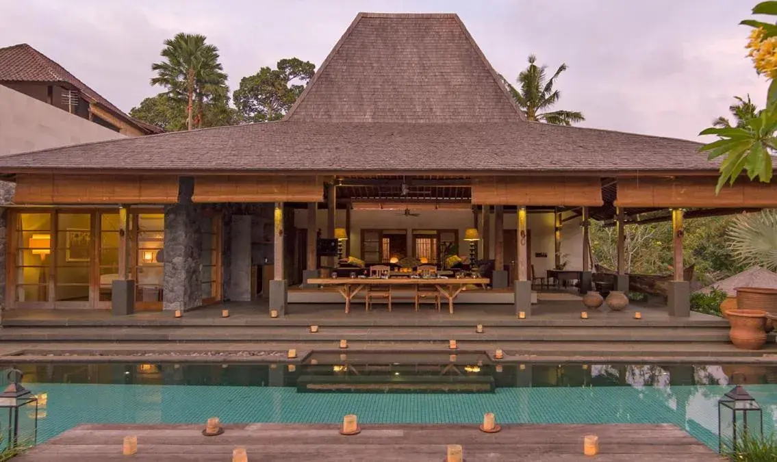 View (from property/room), Swimming Pool in The Purist Villas & Spa Ubud