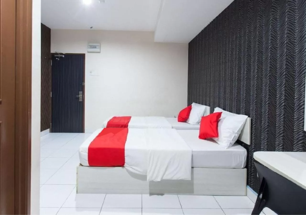 Bed in Hotel Pulai Ipoh