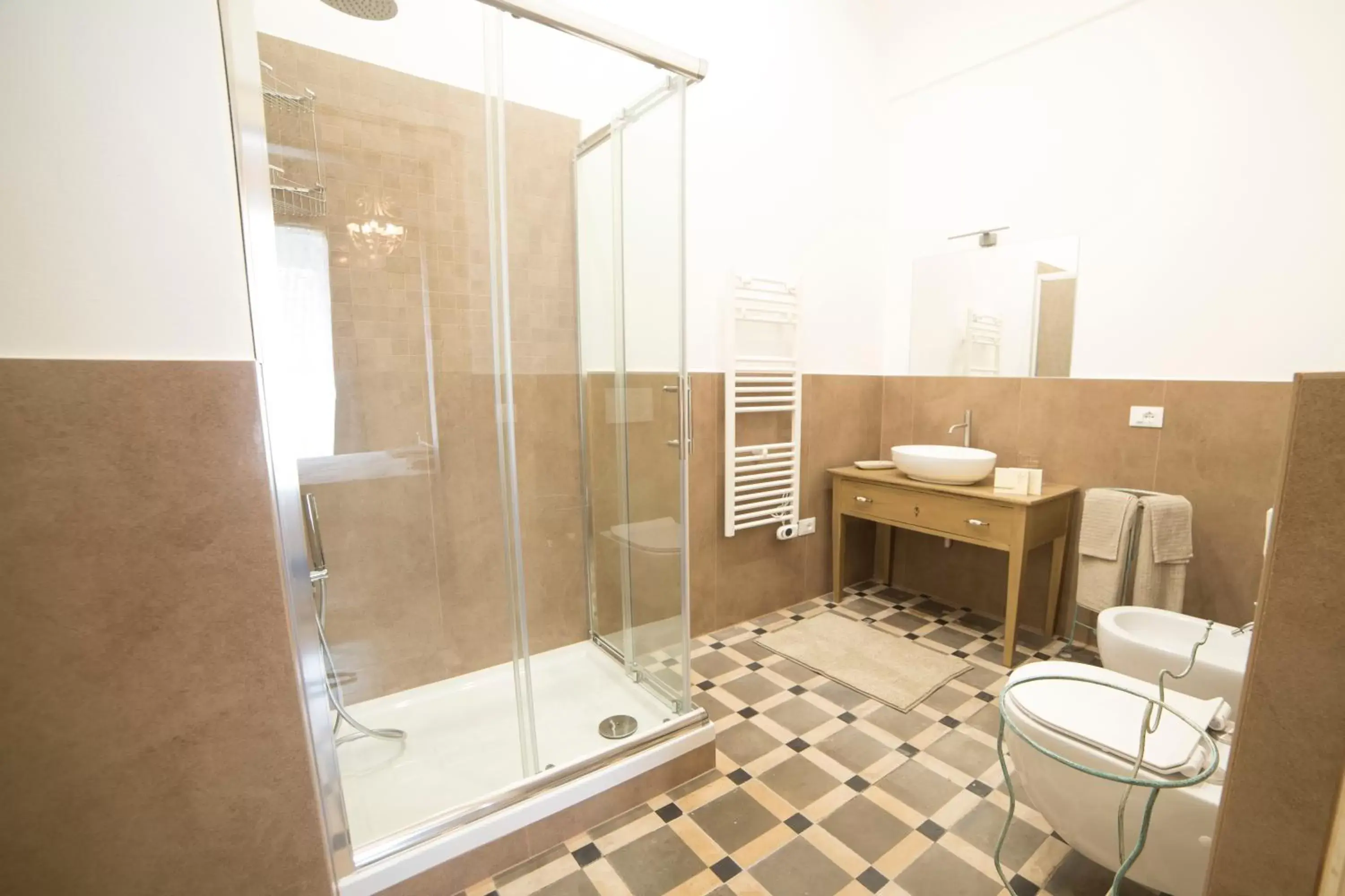 Bathroom in Aria di Vico Aparthotel