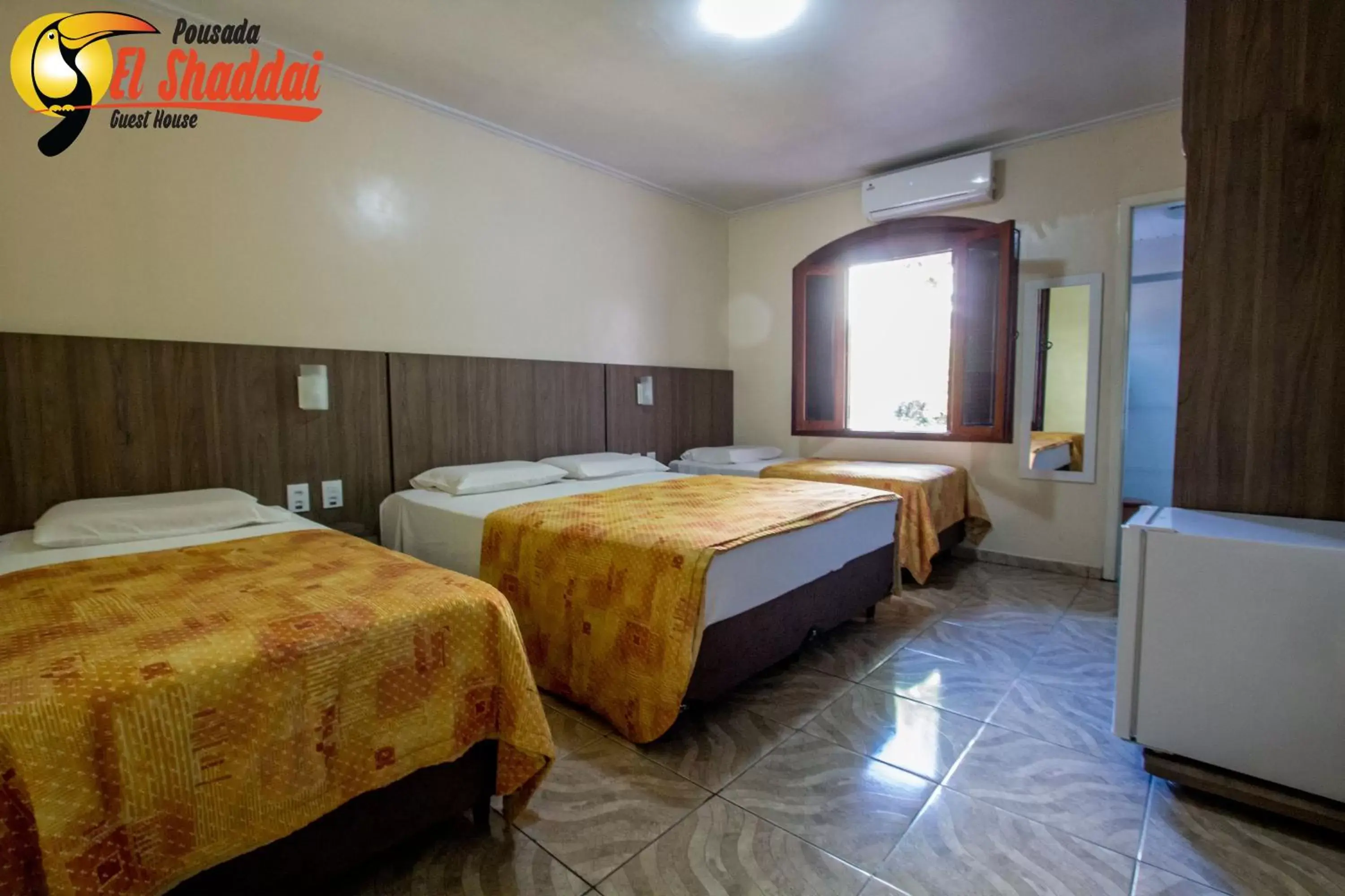 Quadruple Room in Pousada El Shaddai Quadruple Room in Pousada El Shaddai