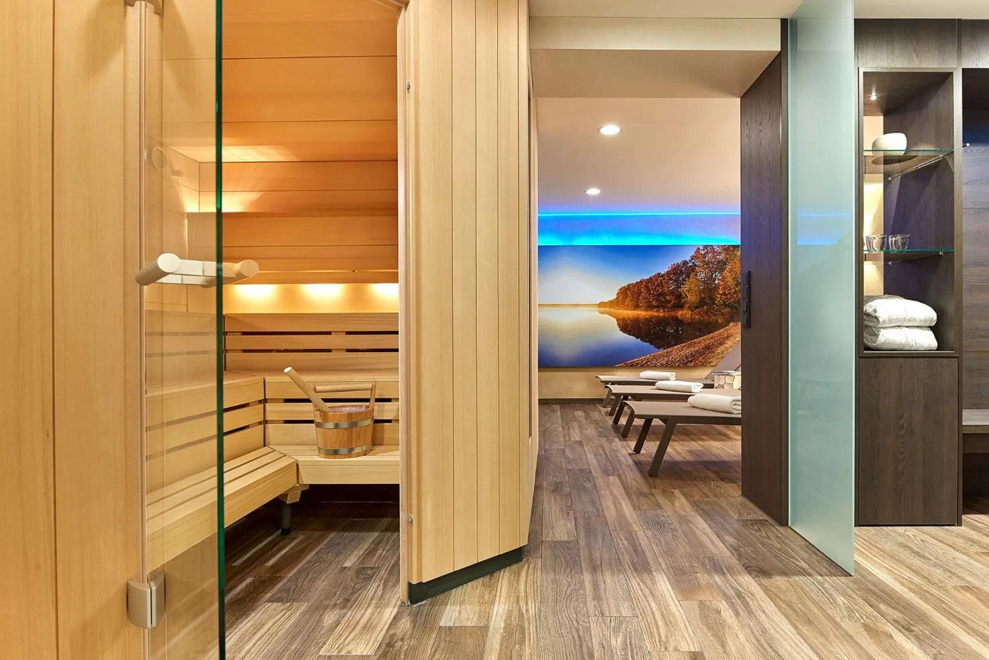 Sauna in Sachsenpark-Hotel