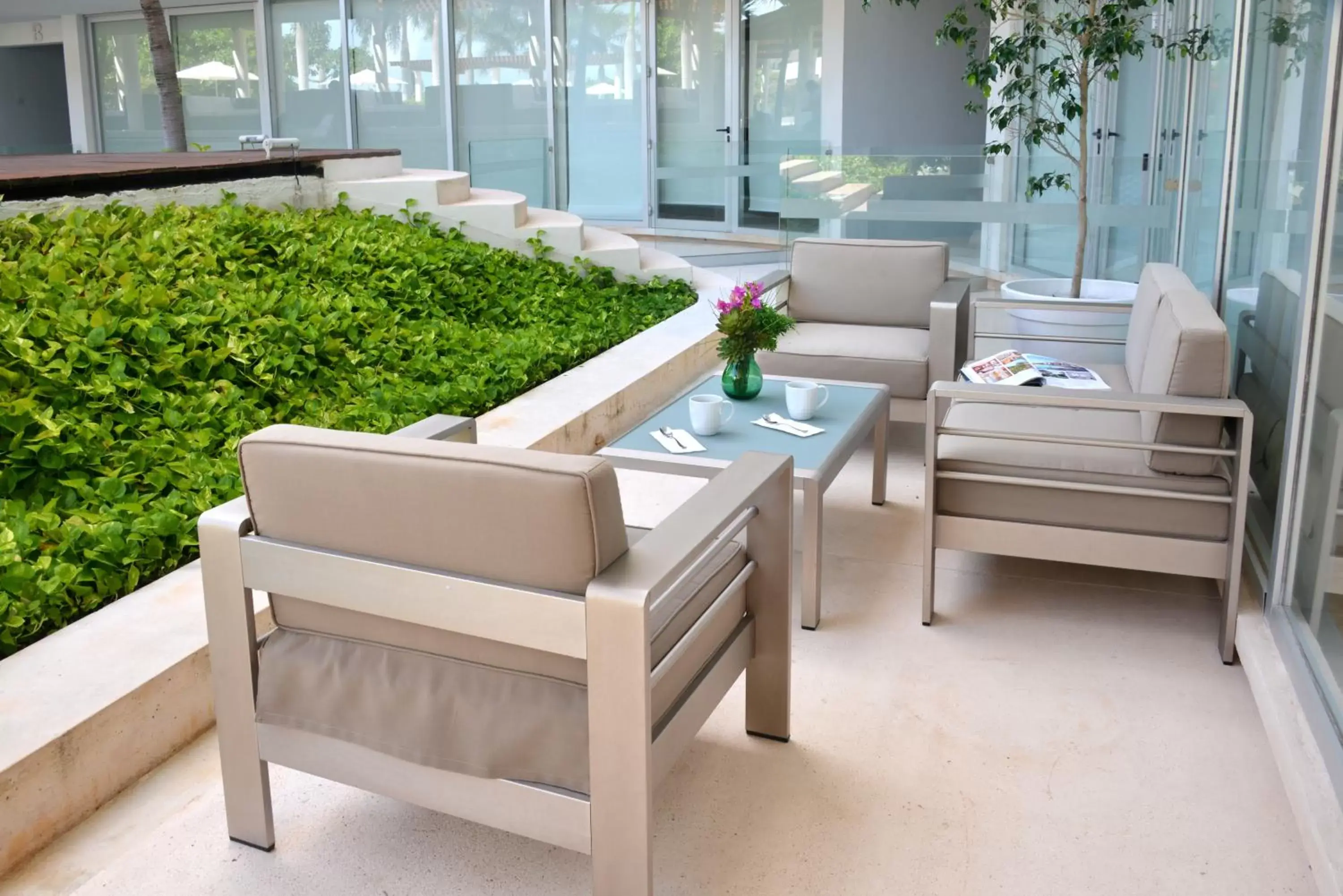 Patio in Magia Beachside Condo