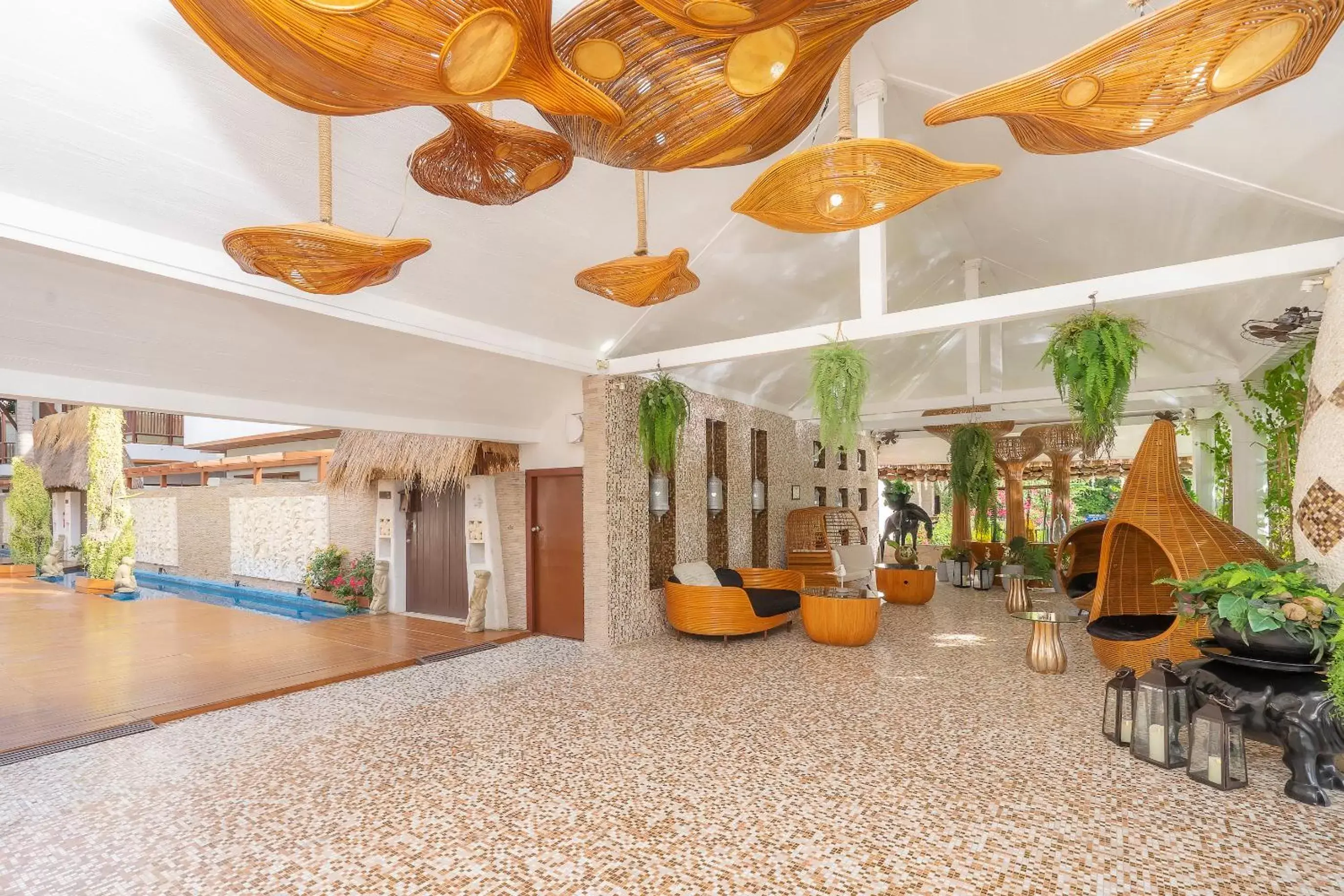 Lobby or reception, Lobby/Reception in Dhevan Dara Beach Villa Kuiburi