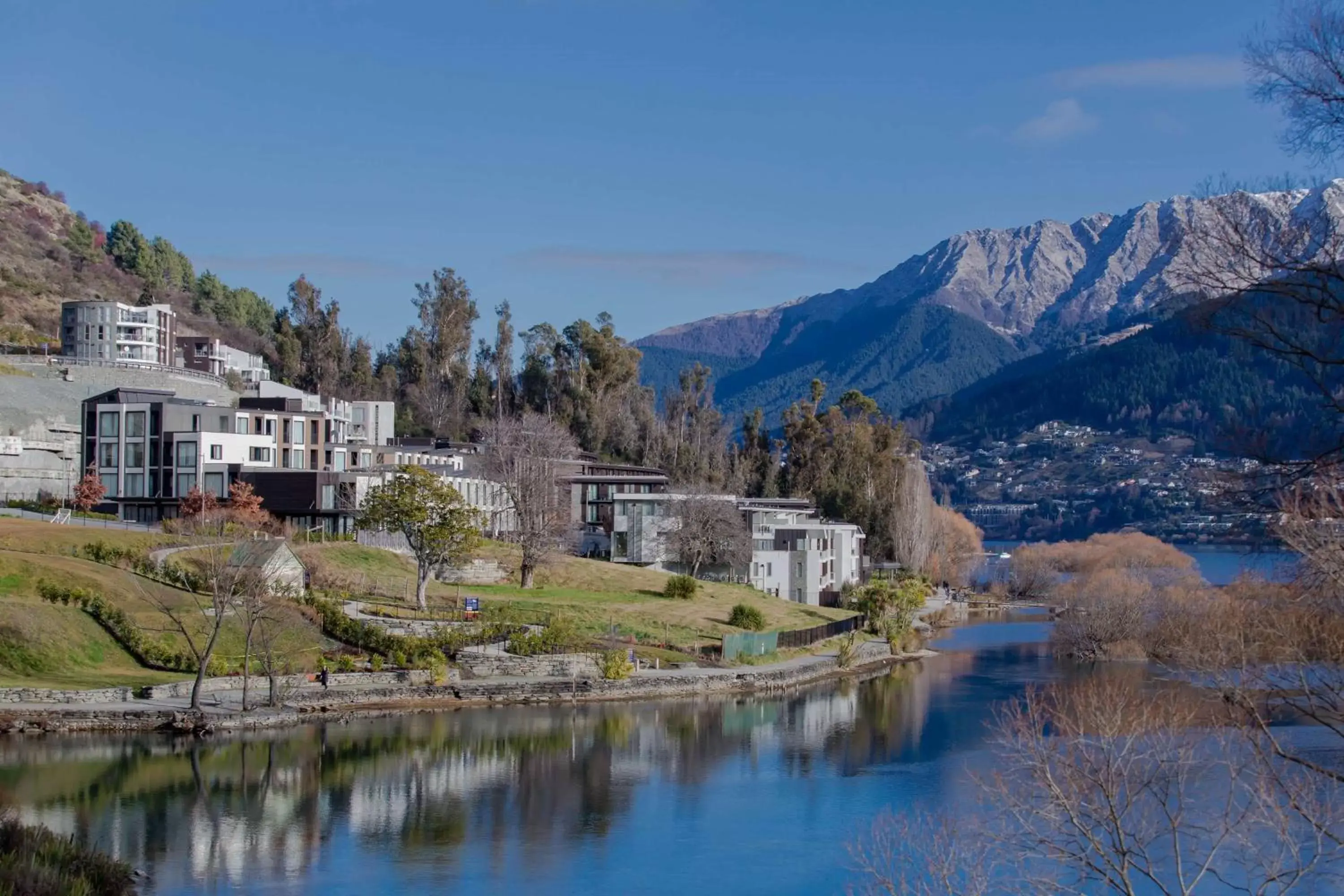 Property building in Hilton Queenstown Resort & Spa