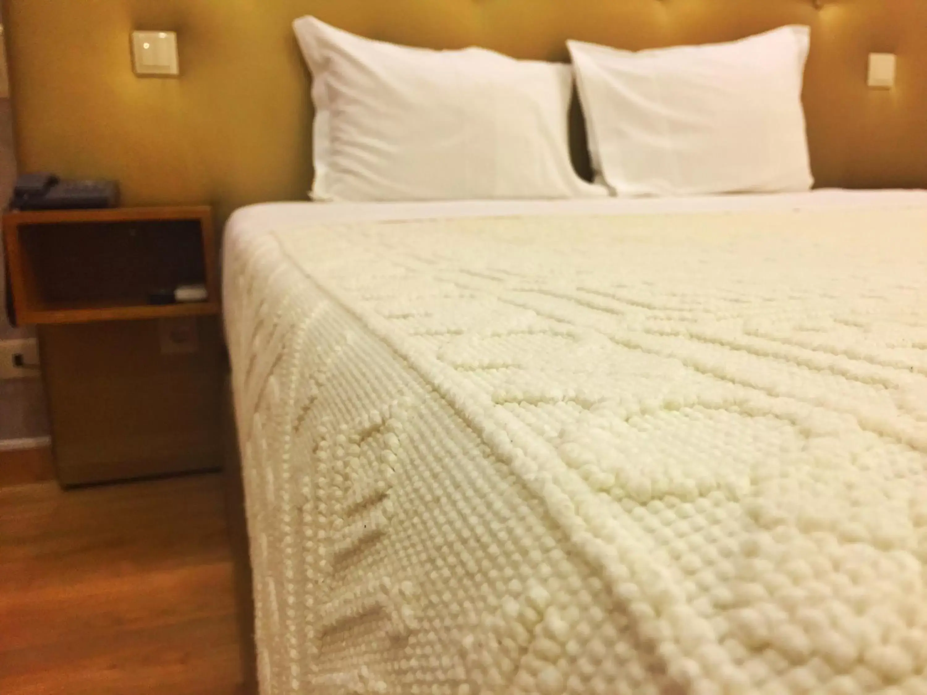 Decorative detail, Bed in Hotel Estalagem Turismo