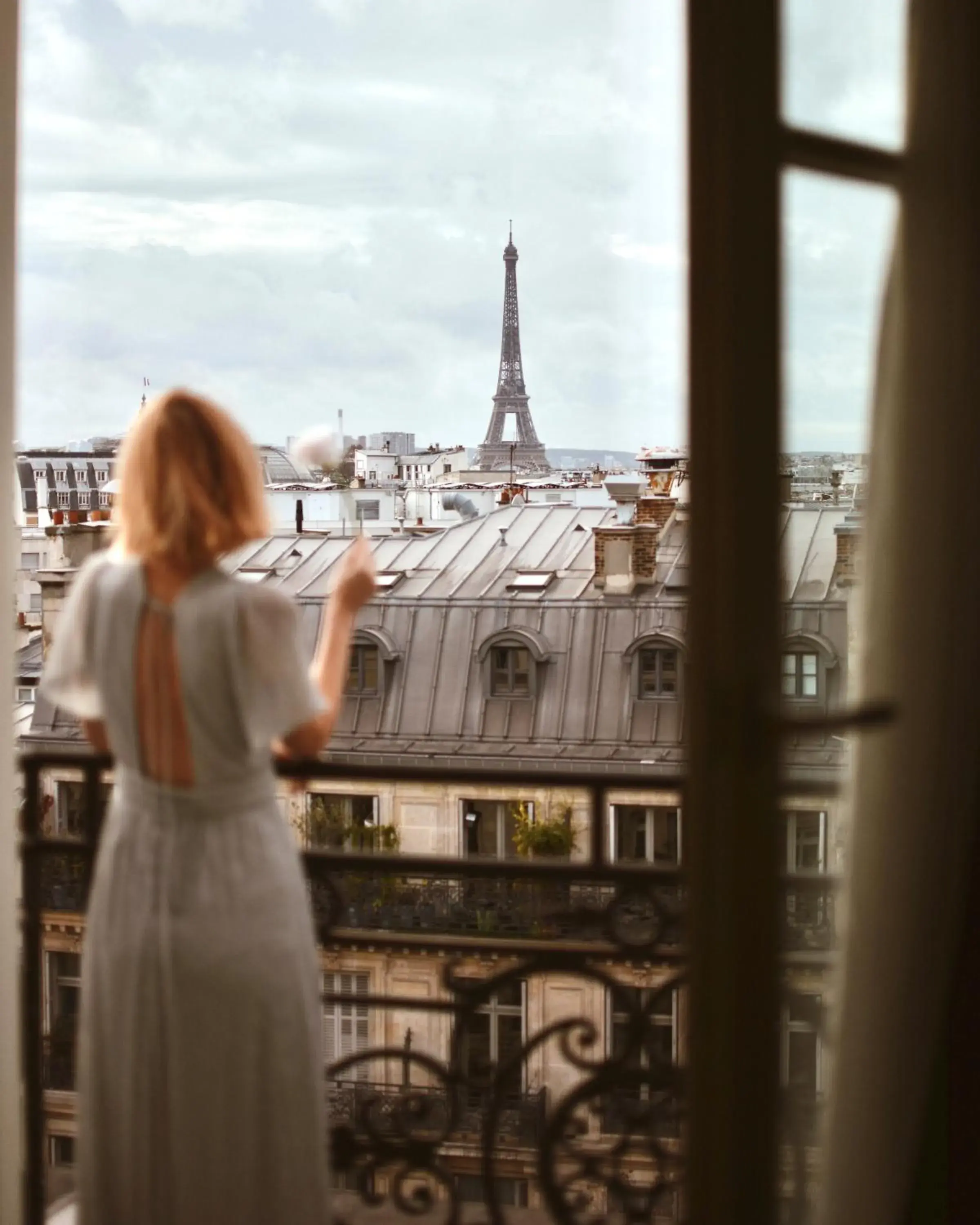City view in Hyatt Paris Madeleine Hotel