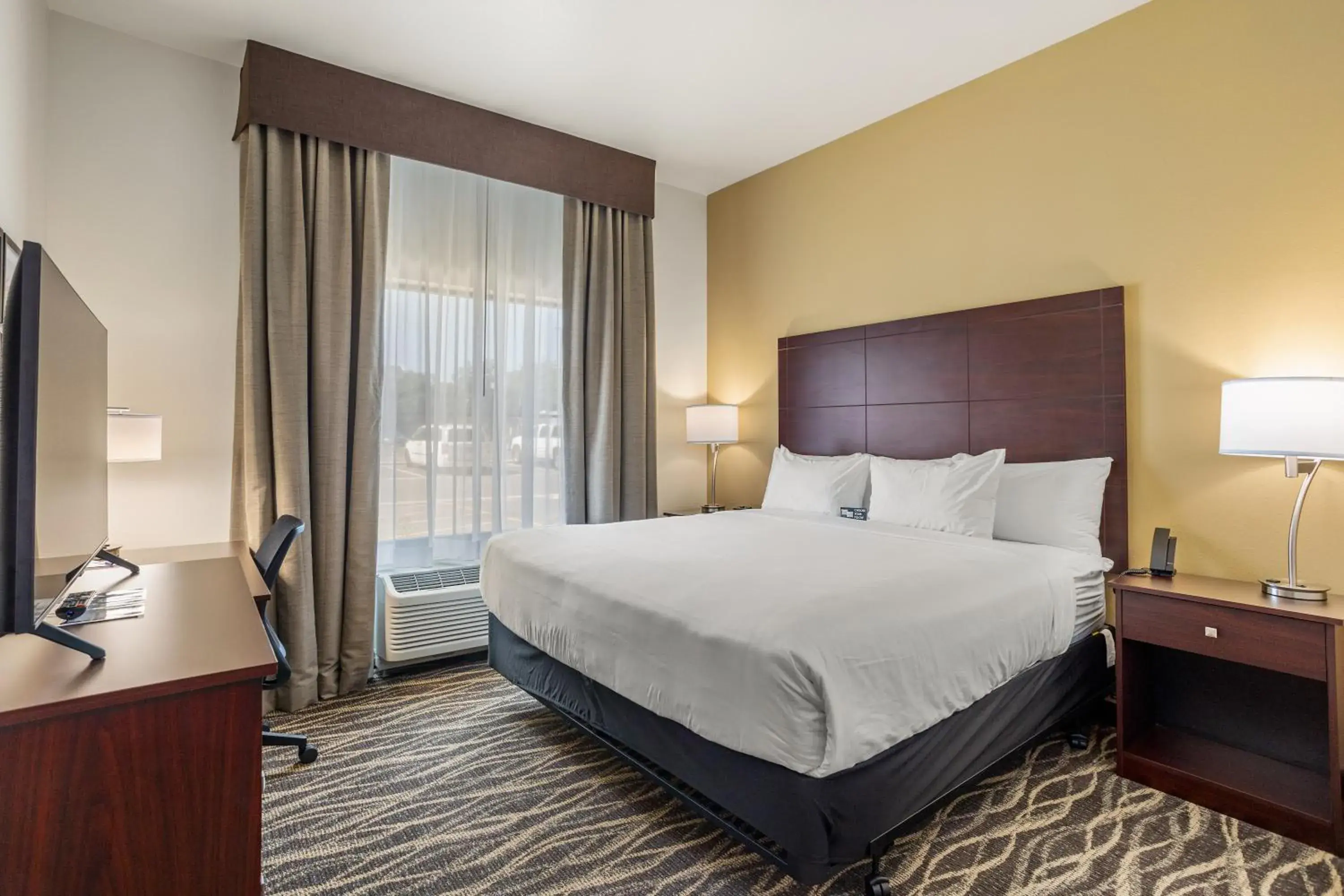 TV and multimedia, Bed in Cobblestone Hotel & Suites - De Pere