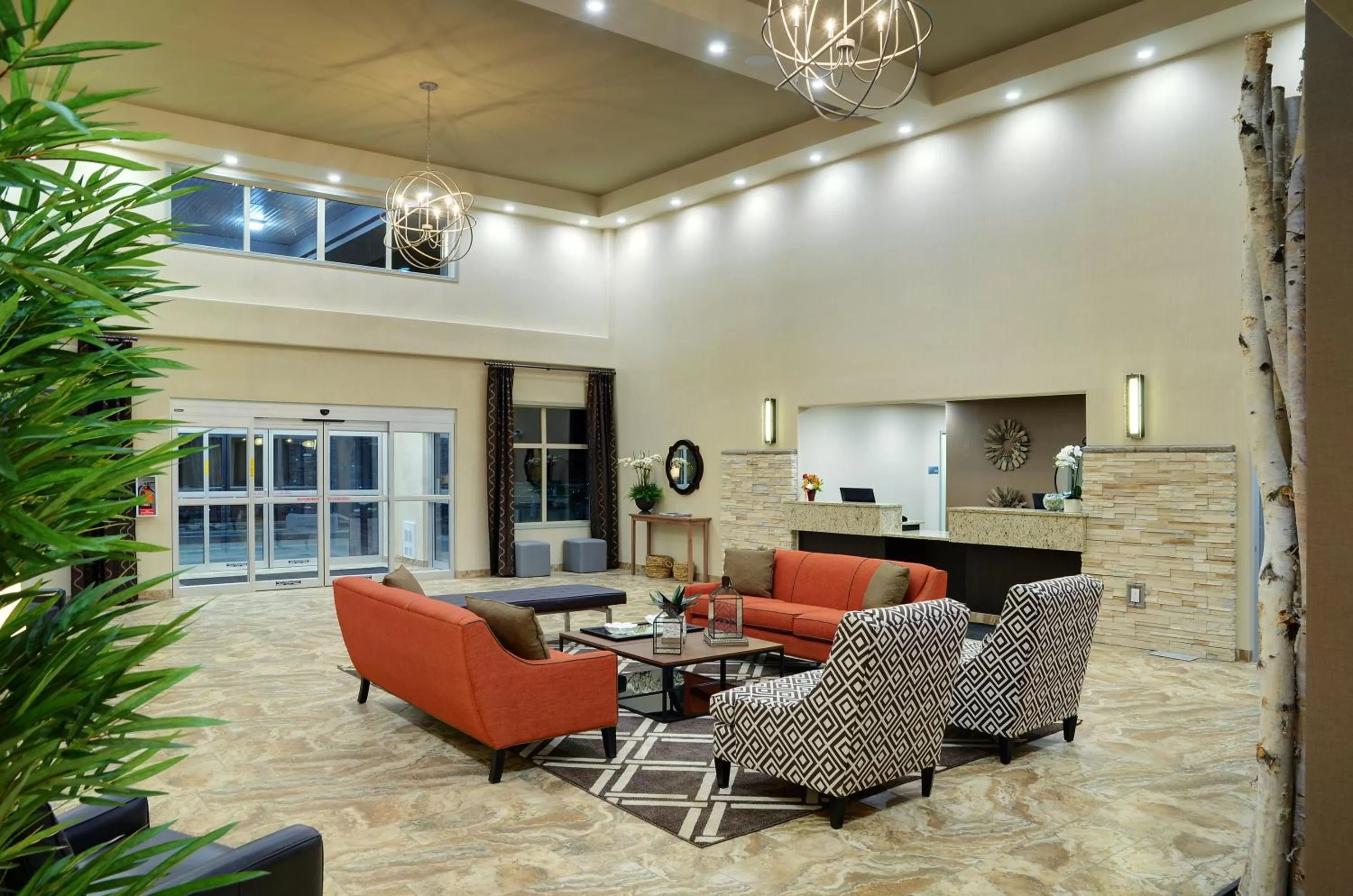 Lobby or reception in Pomeroy Inn and Suites Vermilion