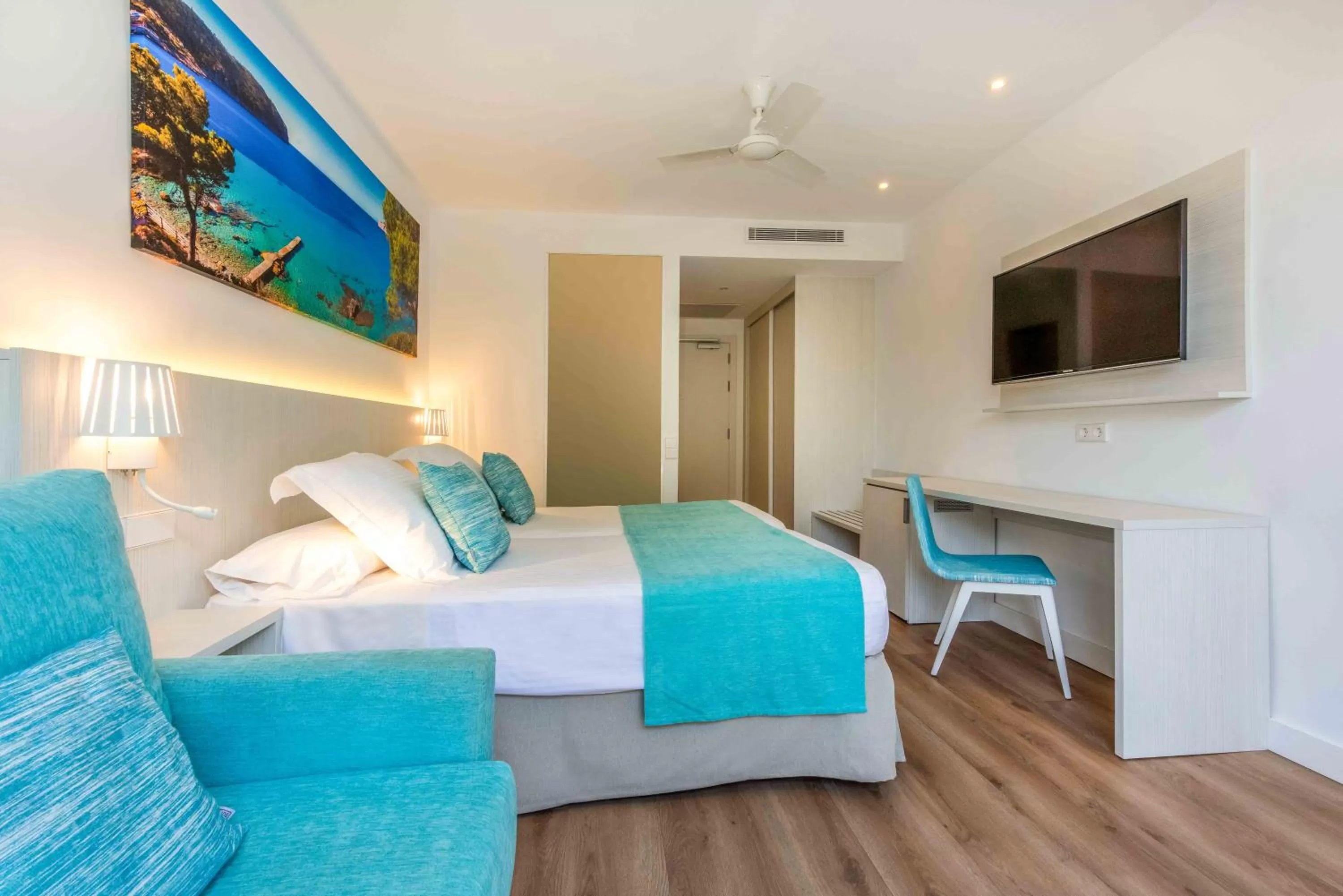 Bed in Valentin Park Club