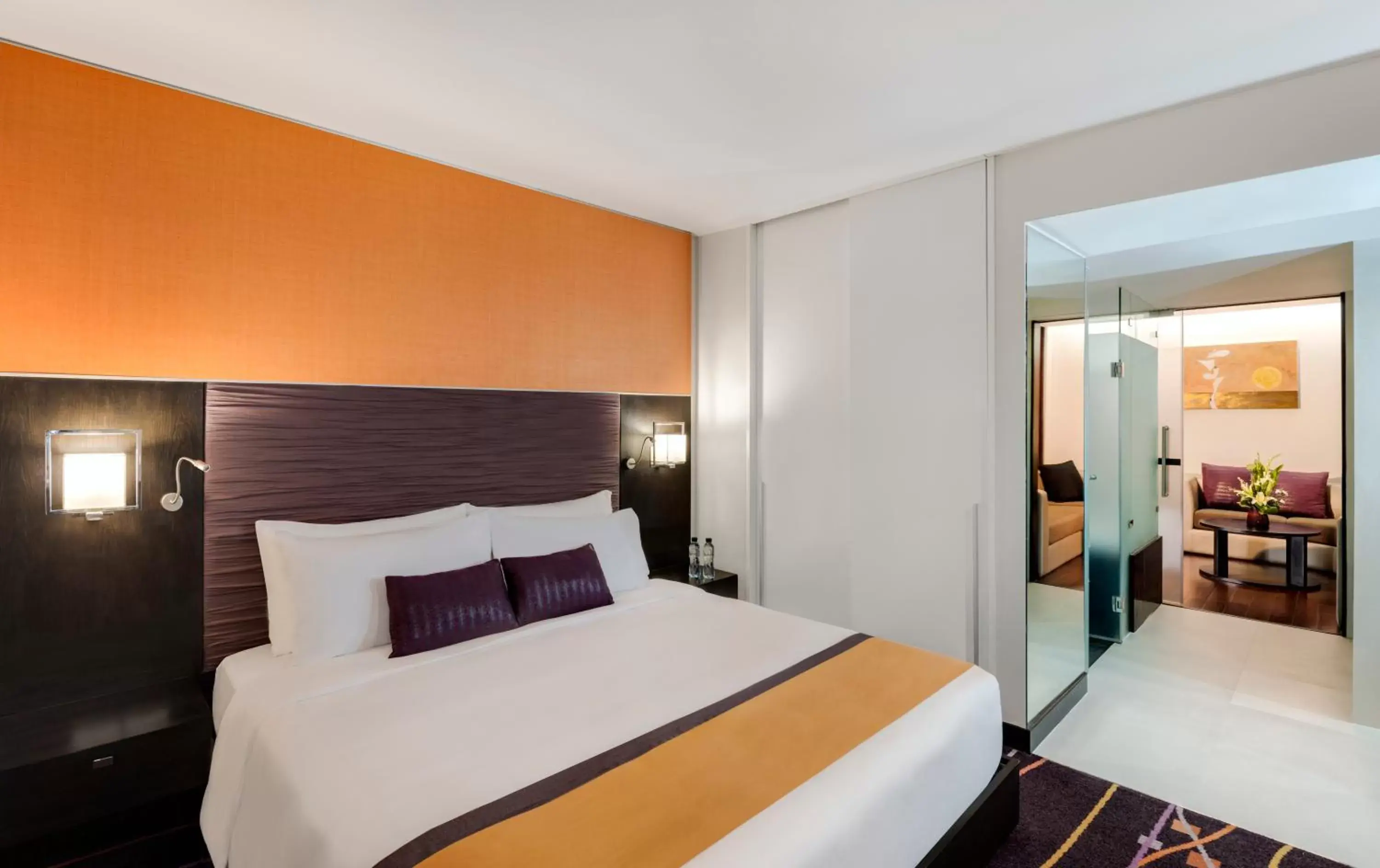 Bed in Radisson Suites Bangkok Sukhumvit - SHA Extra Plus