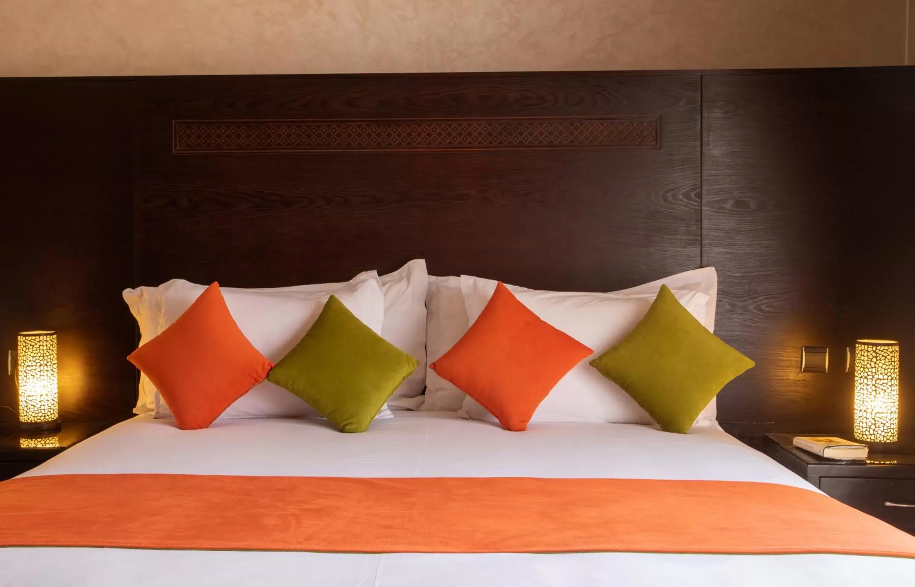 Bed in Dellarosa Boutique Hotel and Spa