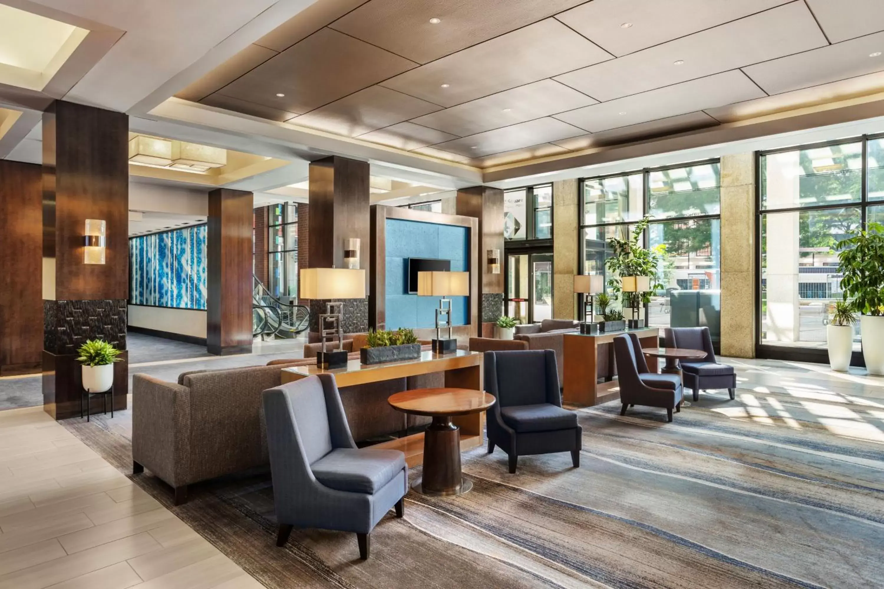 Lobby or reception in Boston Marriott Cambridge