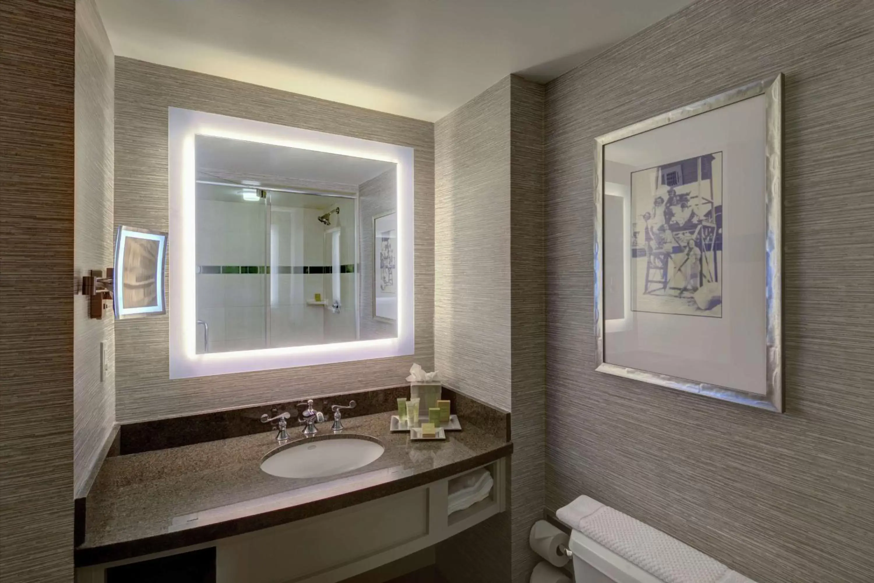 Bathroom in Hilton Virginia Beach Oceanfront Bathroom in Hilton Virginia Beach Oceanfront