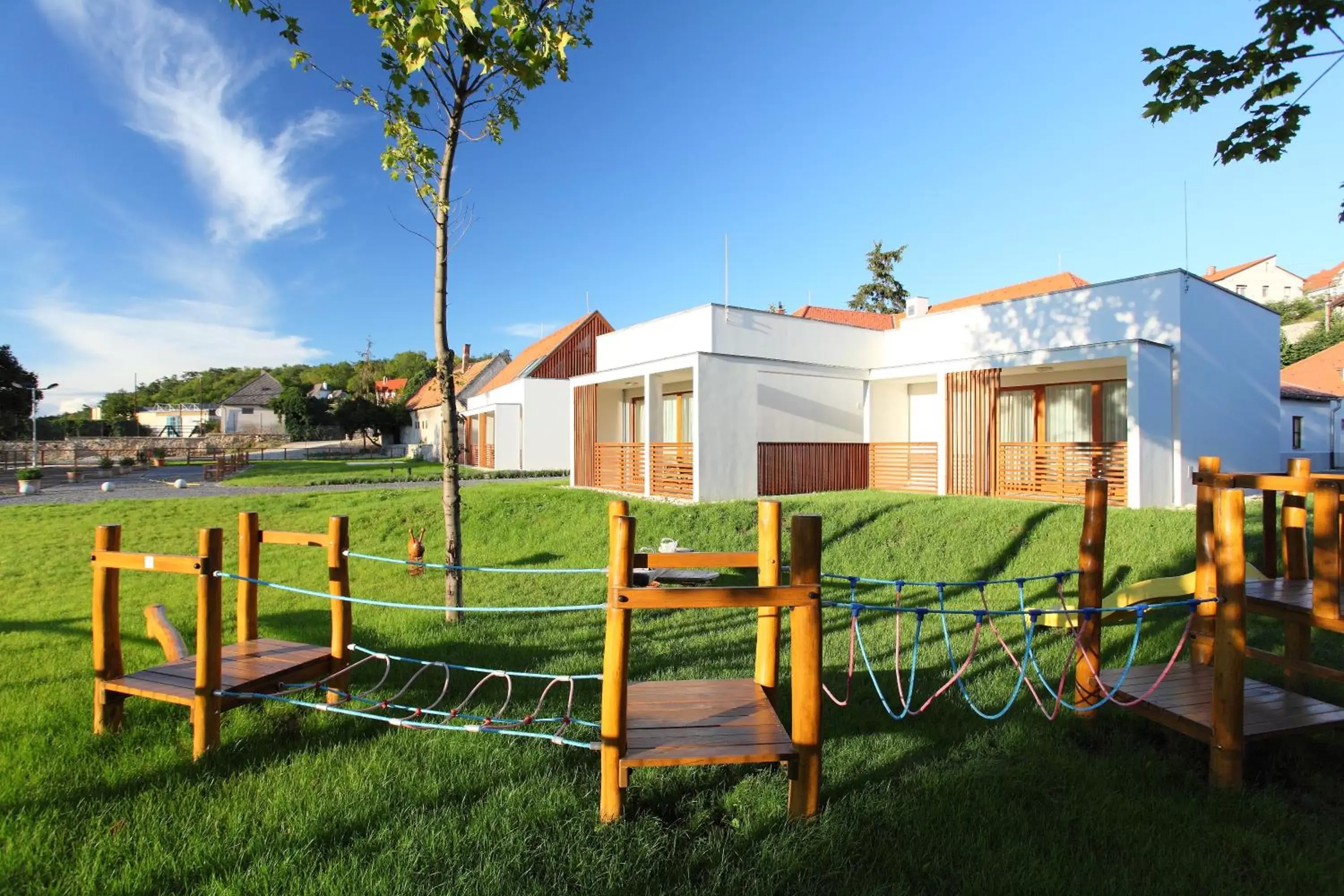 Children play ground, Property Building in Hotel Historia Malomkert