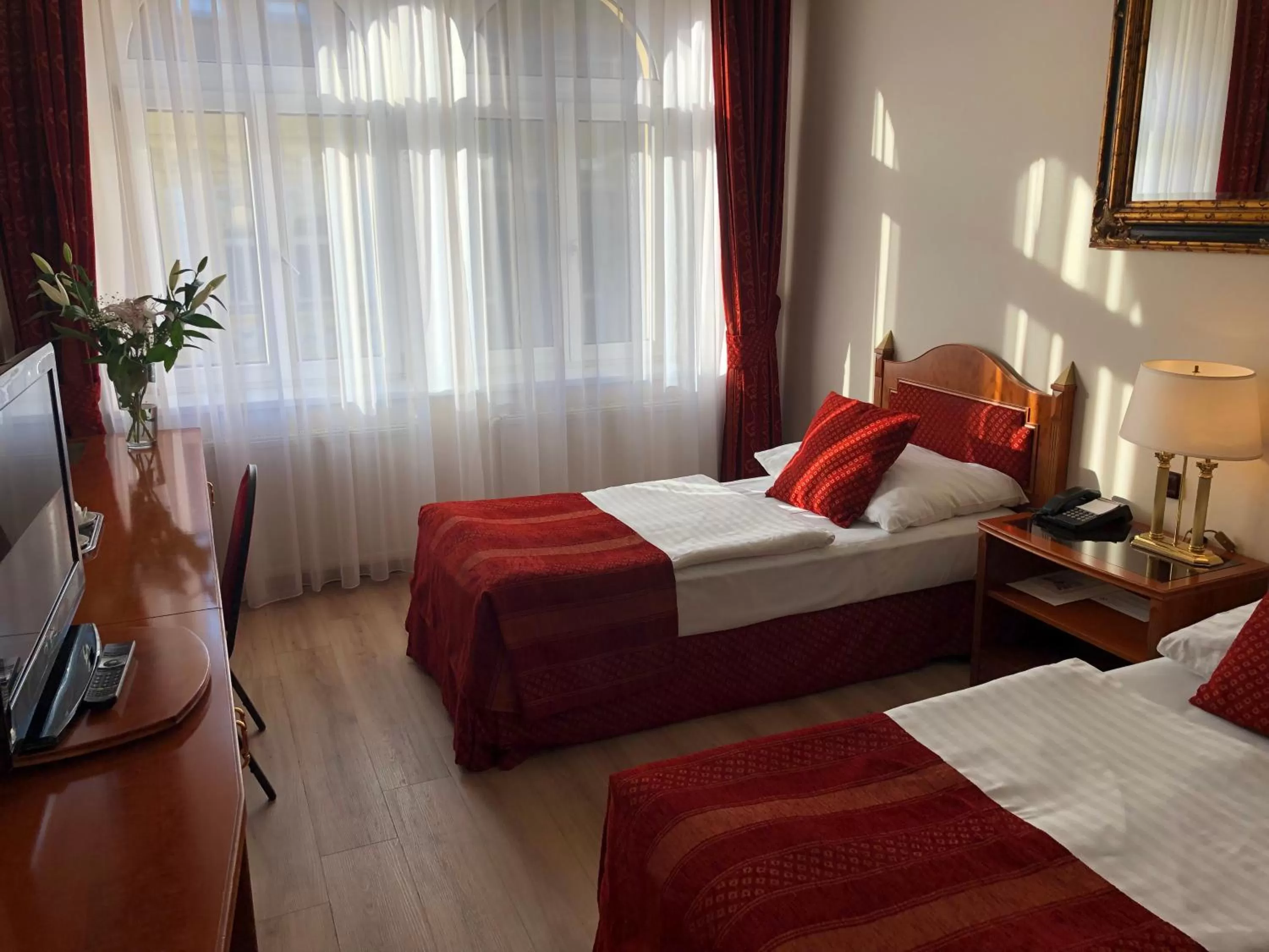 Photo of the whole room, Bed in Hotel Ariston Prague