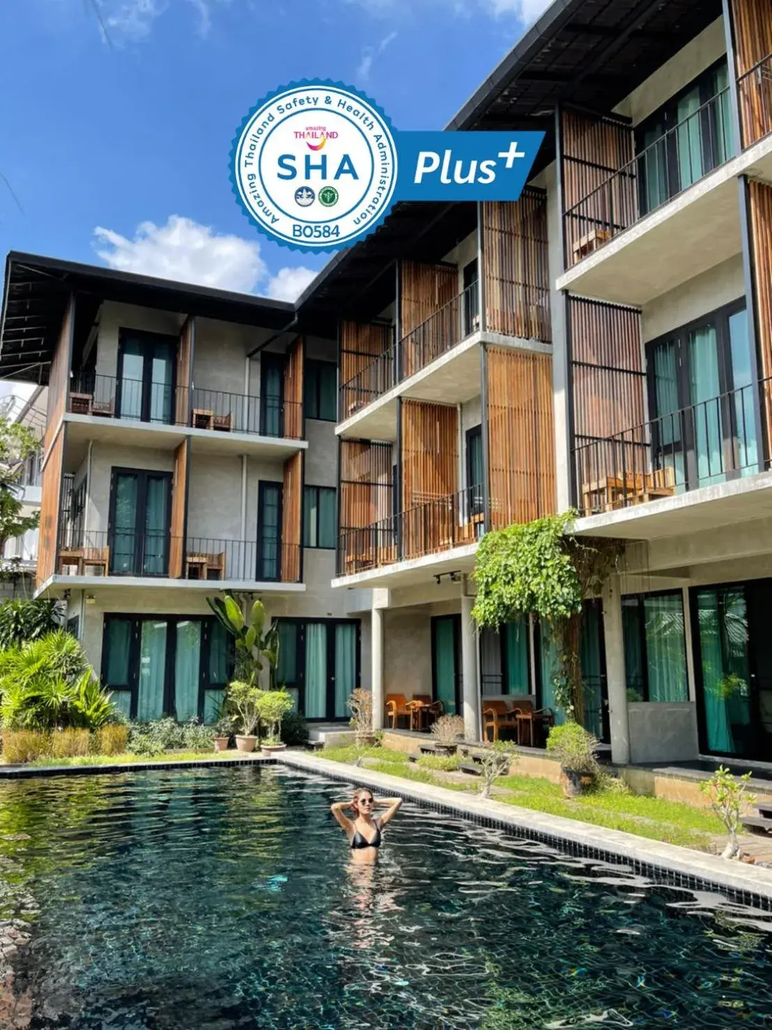 Property Building in Lamphu House Chiang Mai - SHA Extra Plus Certified