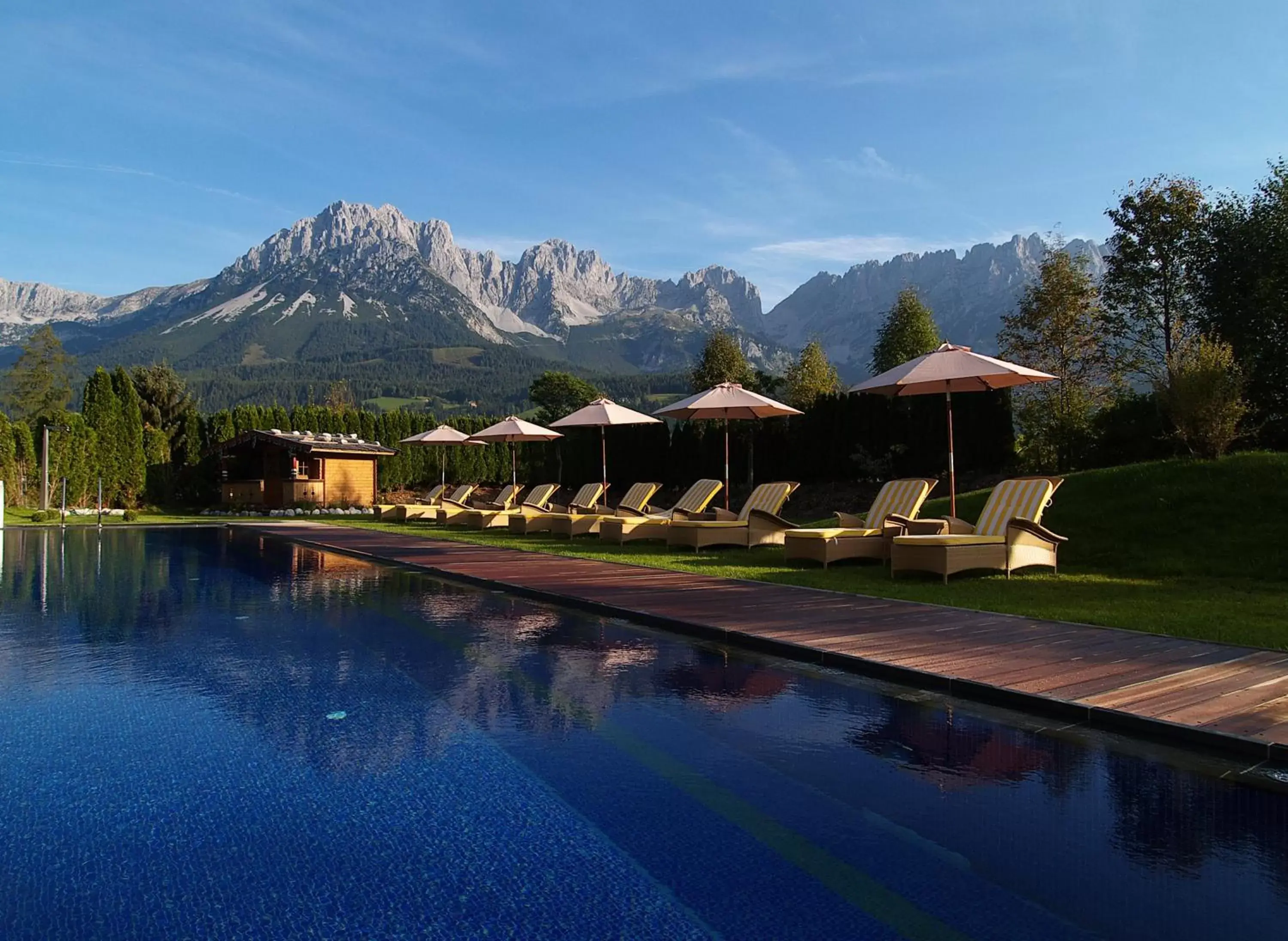 Swimming pool in Sporthotel Ellmau in Tirol