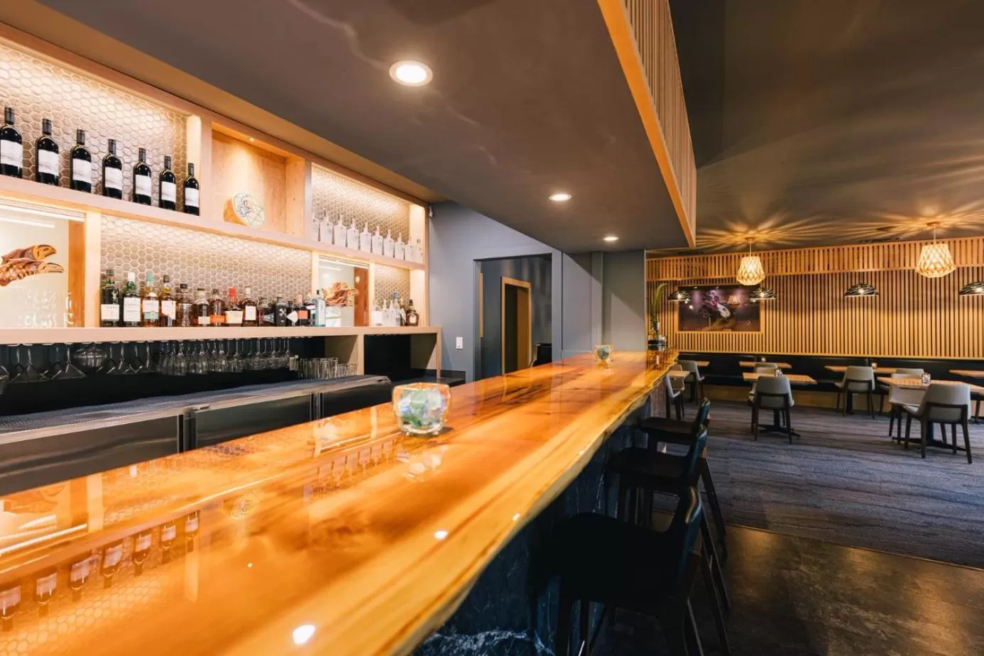 Dining area in Kwa'lilas Hotel