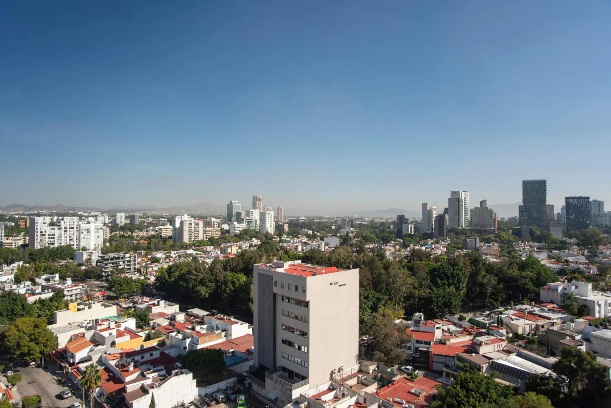 Property building, Bird's-eye View in voco Guadalajara Neruda, an IHG Hotel