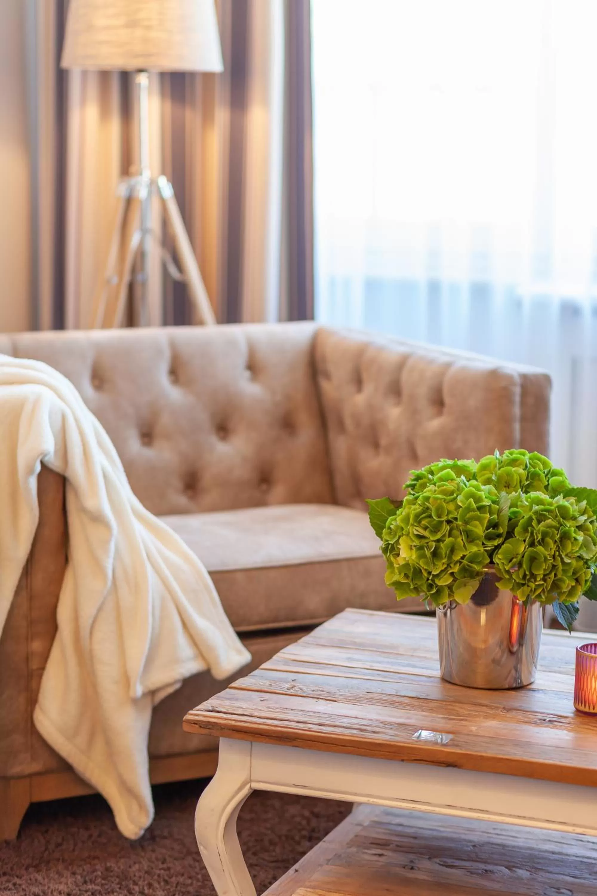 Living room in Hotel Vier Jahreszeiten Binz