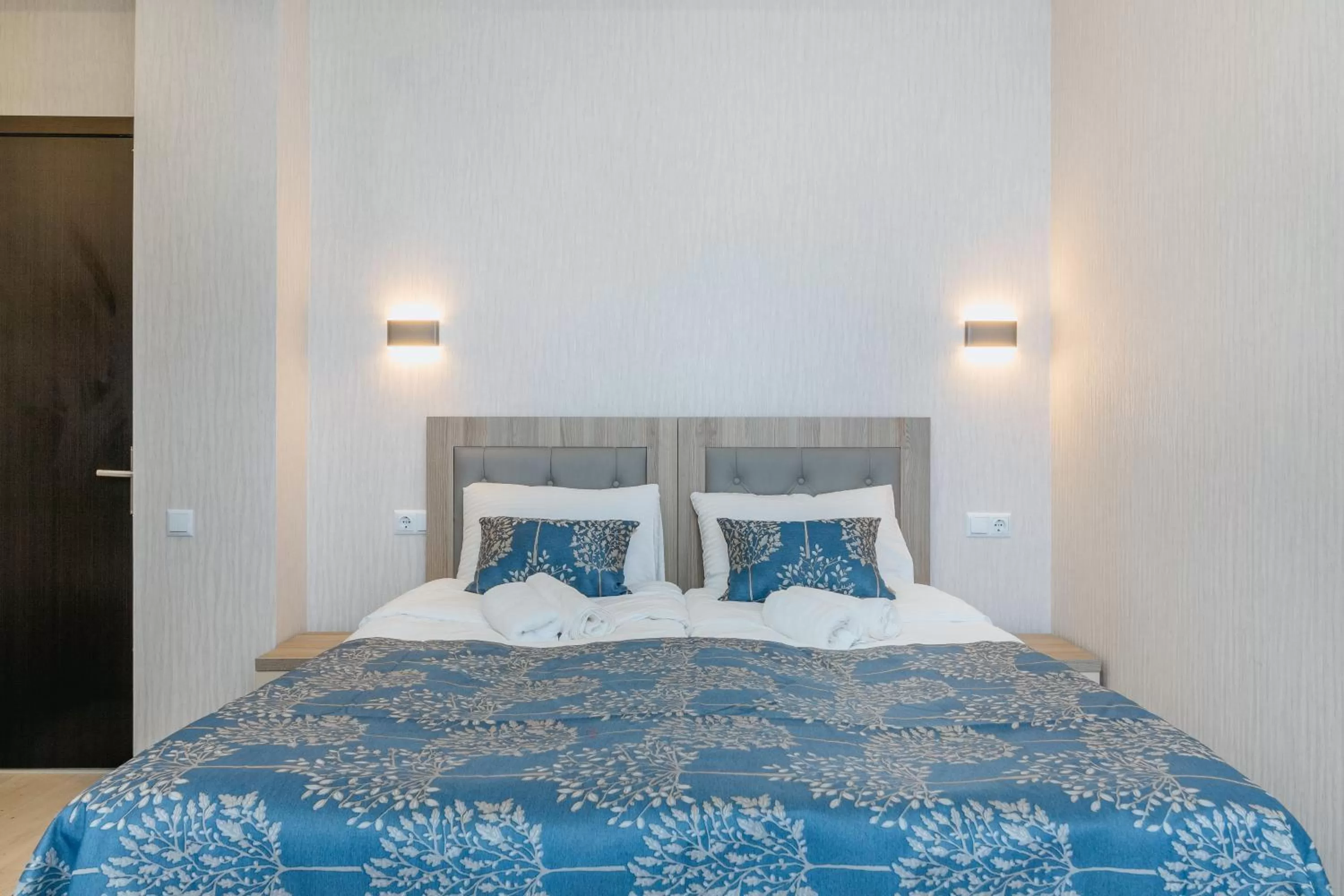 Bed in Vita Gardenia Hotel Tskaltubo