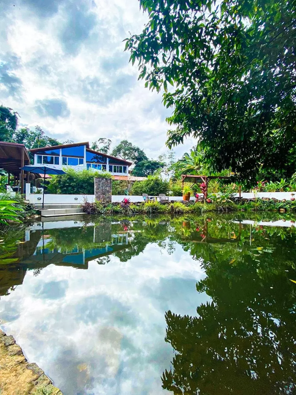 Pool view in Sattva Land