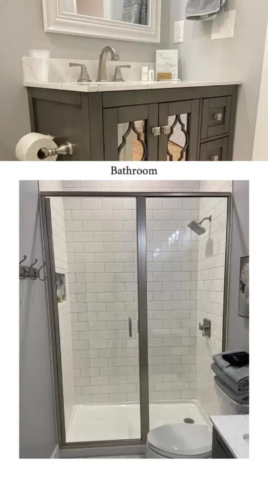 Bathroom in Brickhouse Loft - a boutique hotel