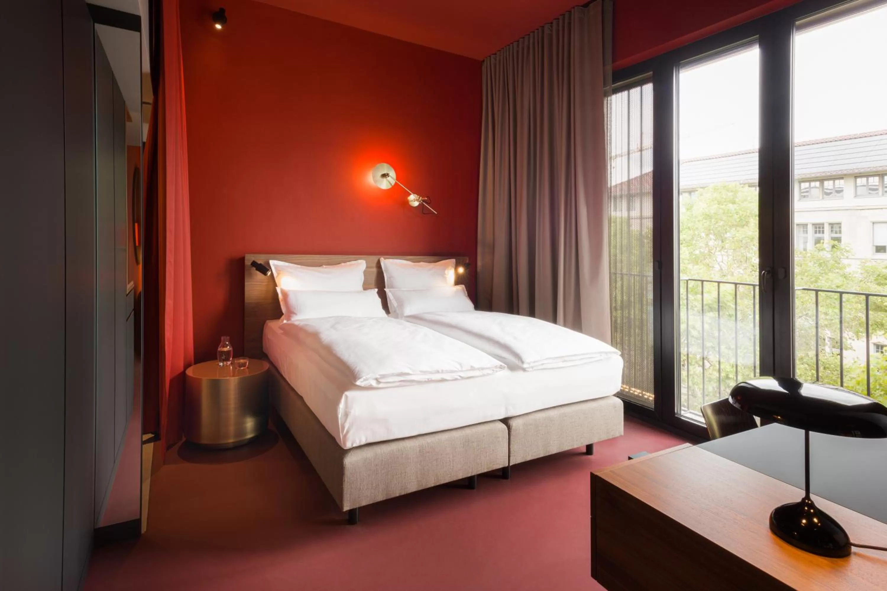 Bed in EmiLu Design Hotel