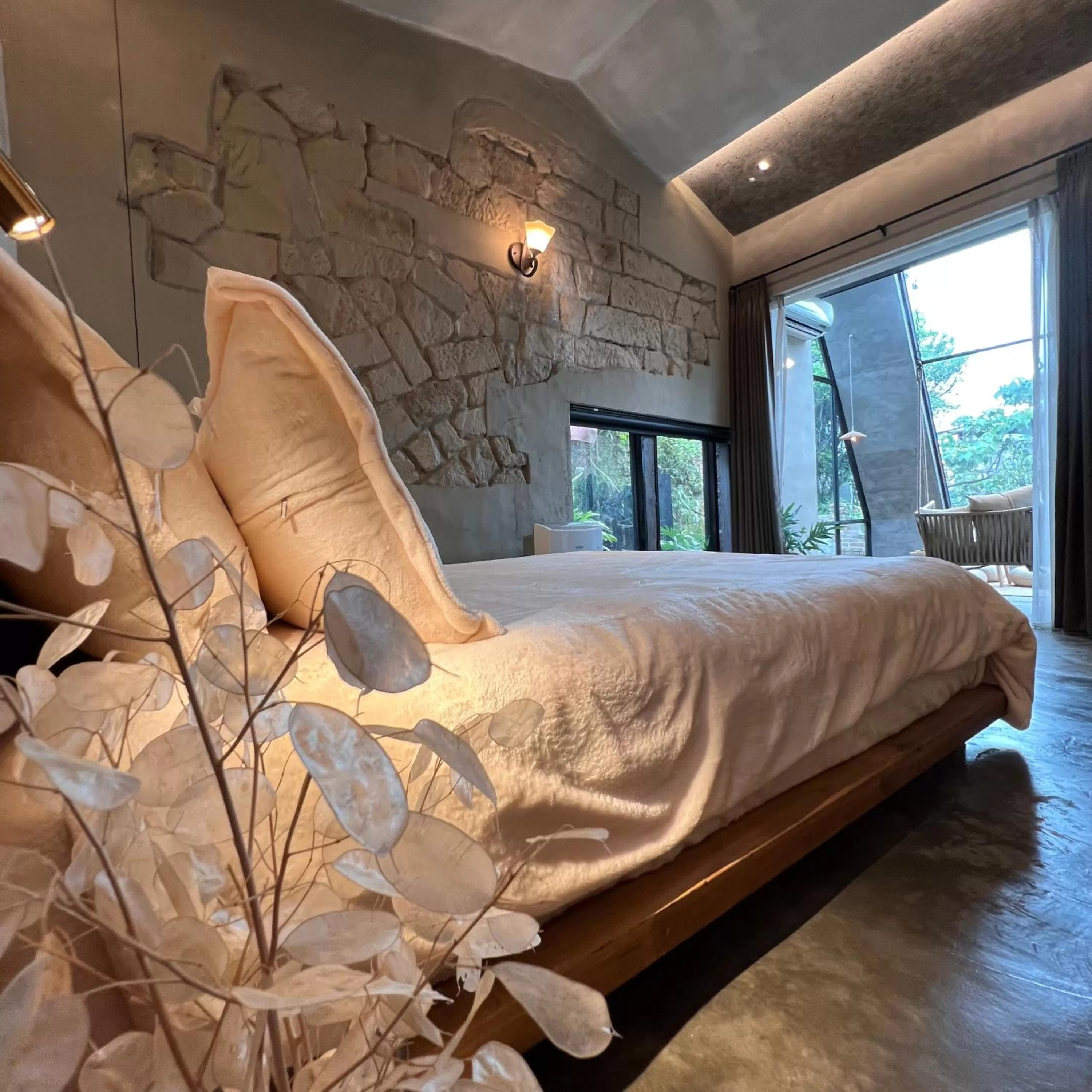 Bed in Twilight Forest