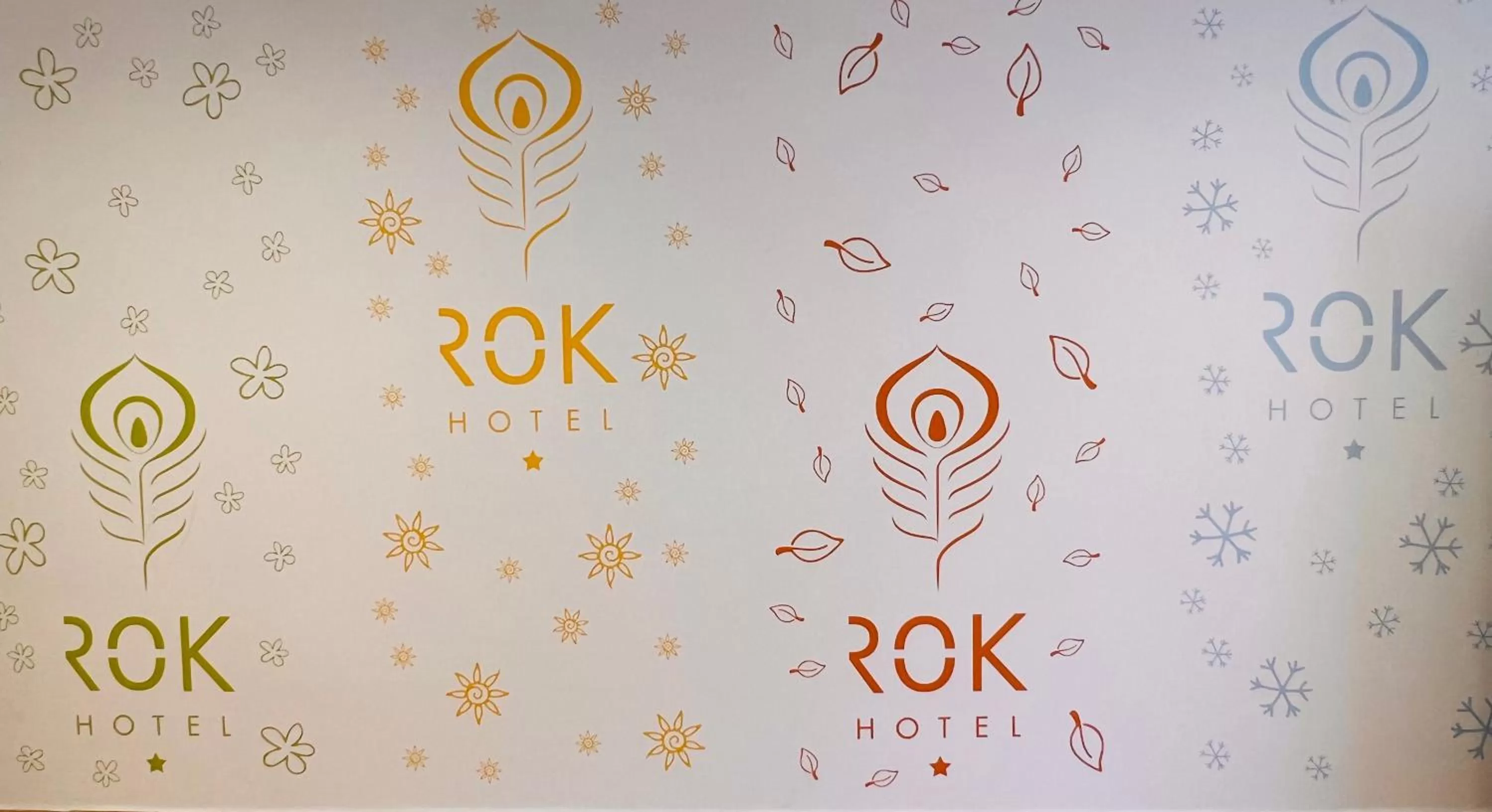Property logo or sign in Hotel ROK