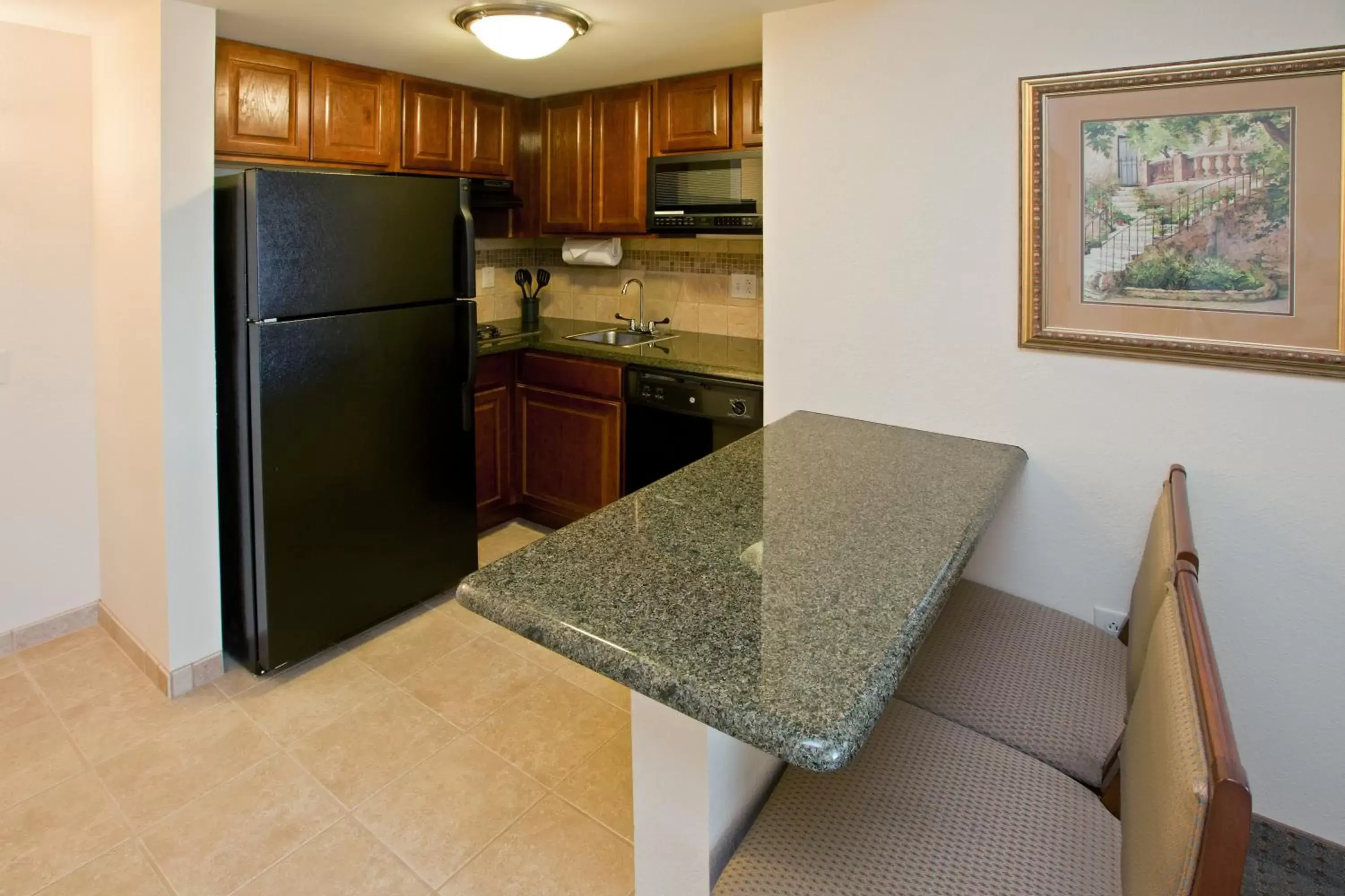Kitchen or kitchenette, Kitchen/Kitchenette in Staybridge Suites Indianapolis Downtown-Convention Center, an IHG Hotel