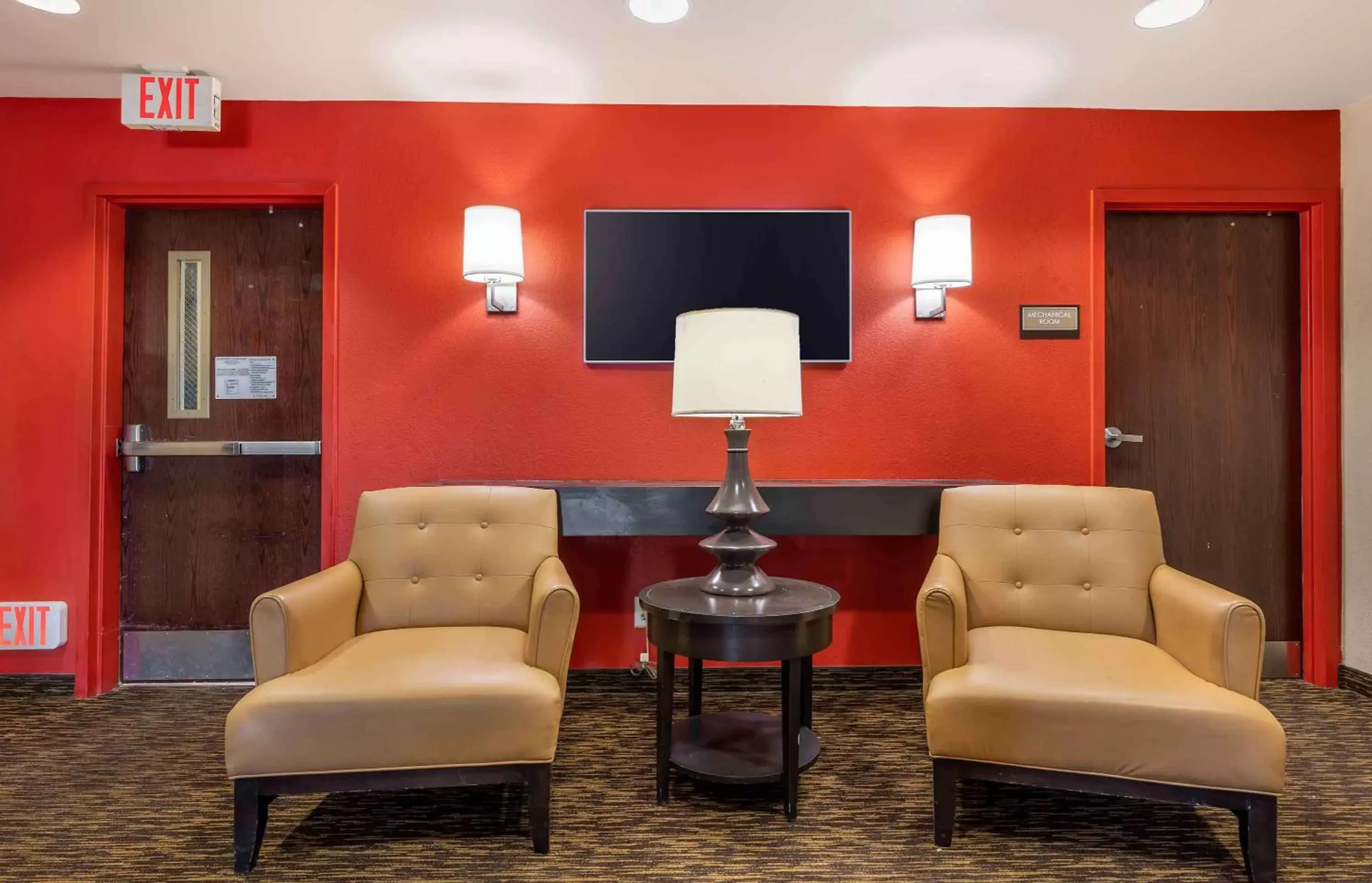 Lobby or reception, Seating Area in Extended Stay America Suites - Chicago - Romeoville - Bollingbrook