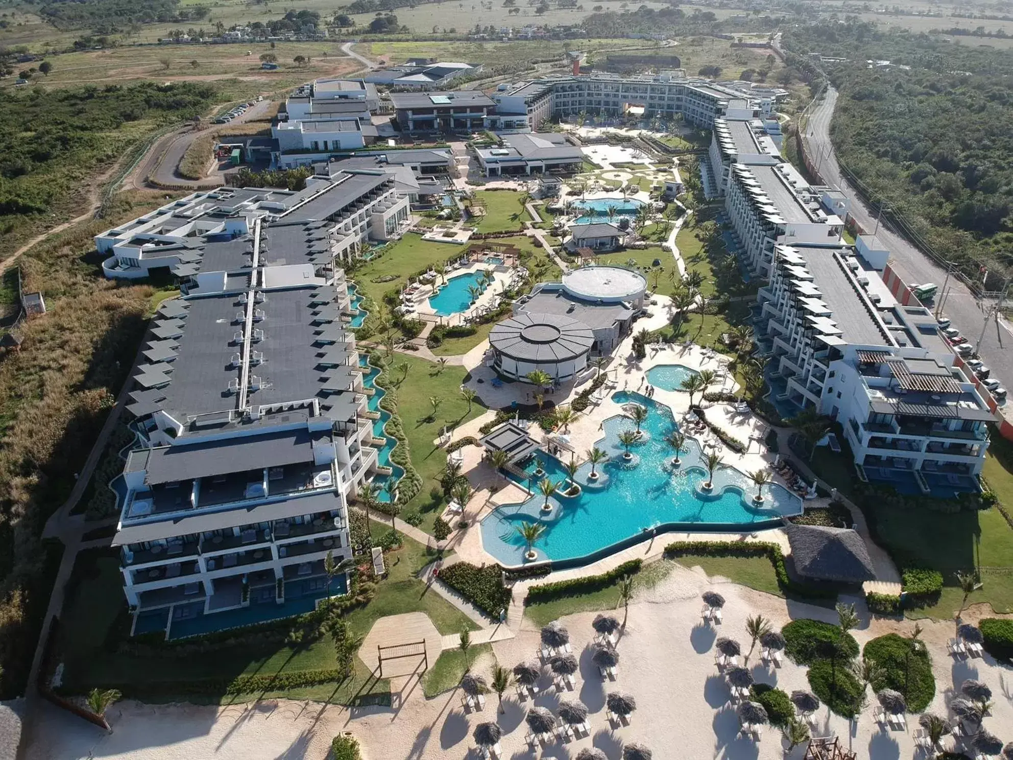 Bird's eye view in Dreams Macao Beach Punta Cana - All Inclusive Bird's eye view in Dreams Macao Beach Punta Cana - All Inclusive