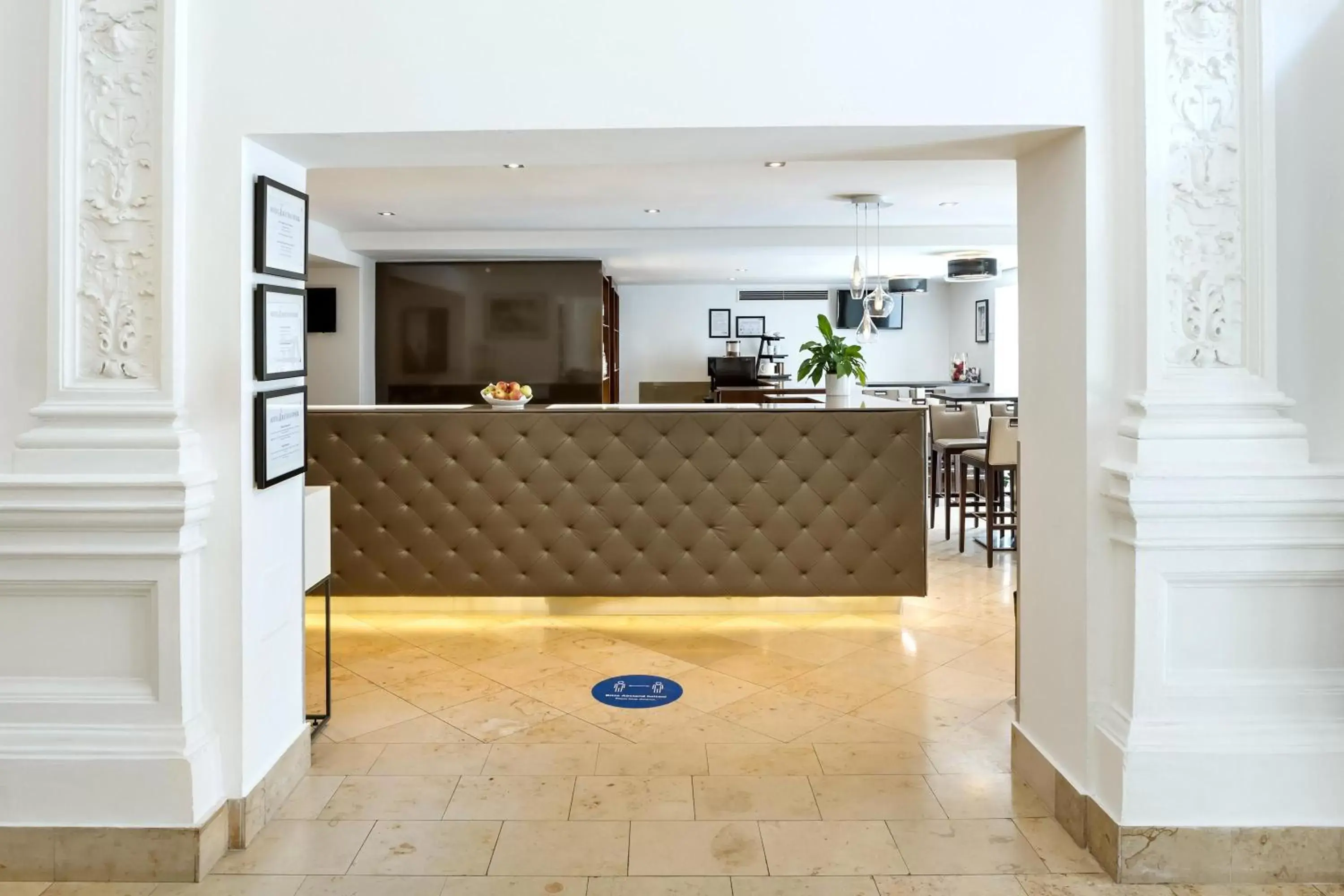 Lobby or reception in Hotel Rathauspark Wien, a member of Radisson Individuals Lobby or reception in Hotel Rathauspark Wien, a member of Radisson Individuals