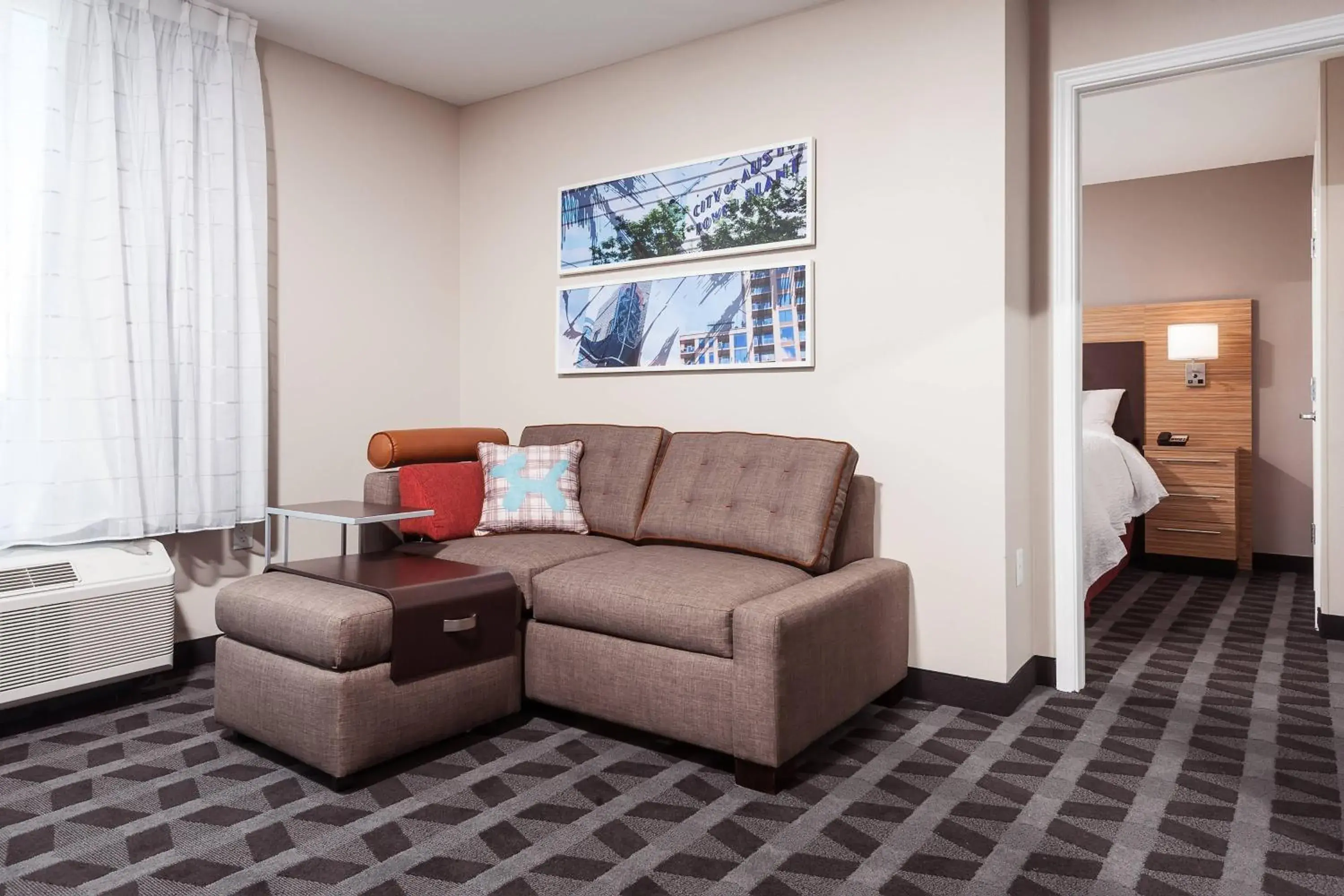 Living room, Seating Area in TownePlace Suites by Marriott Austin Parmer/Tech Ridge