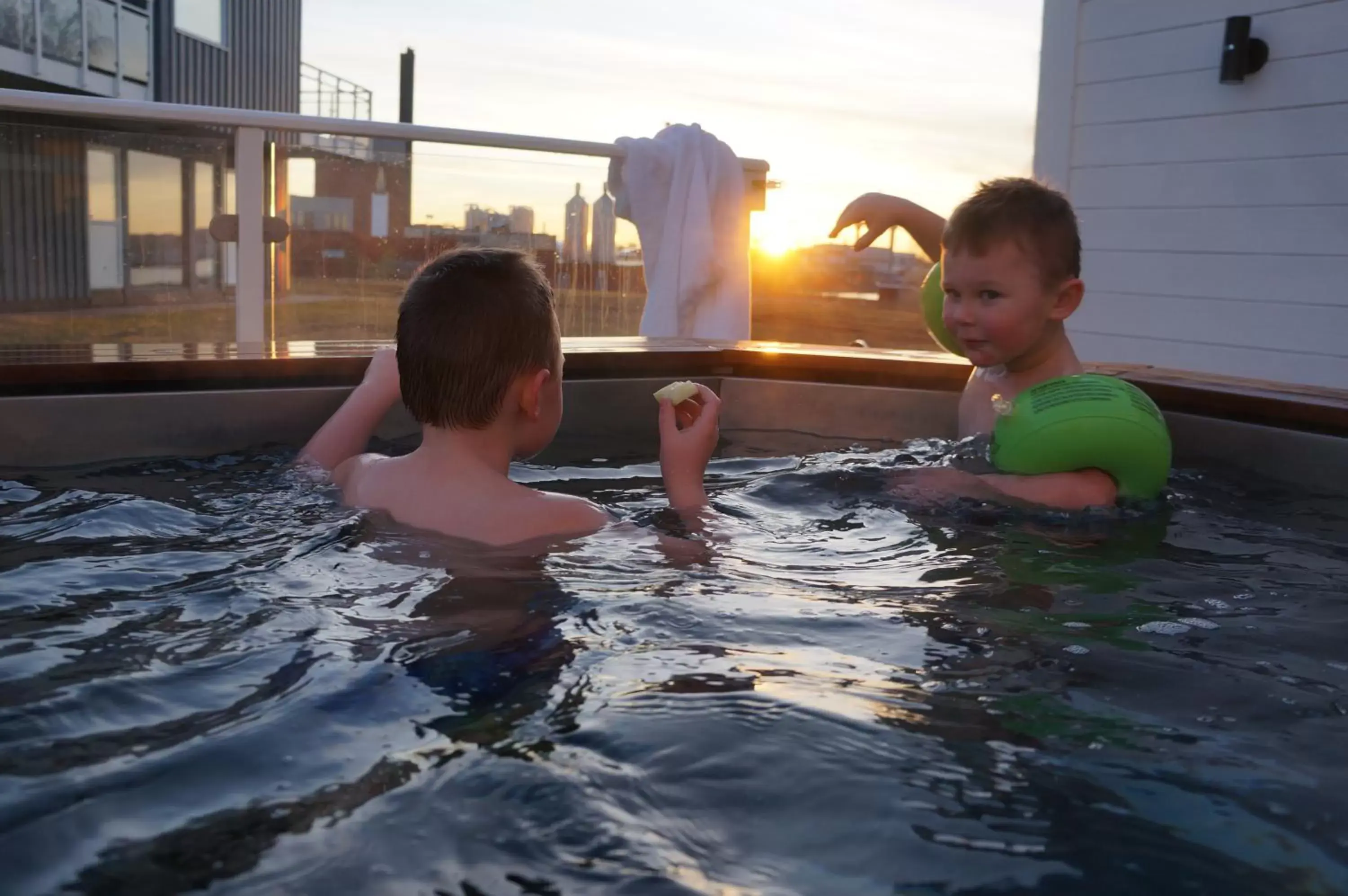 People, Swimming Pool in Best Western Hotel Corallen