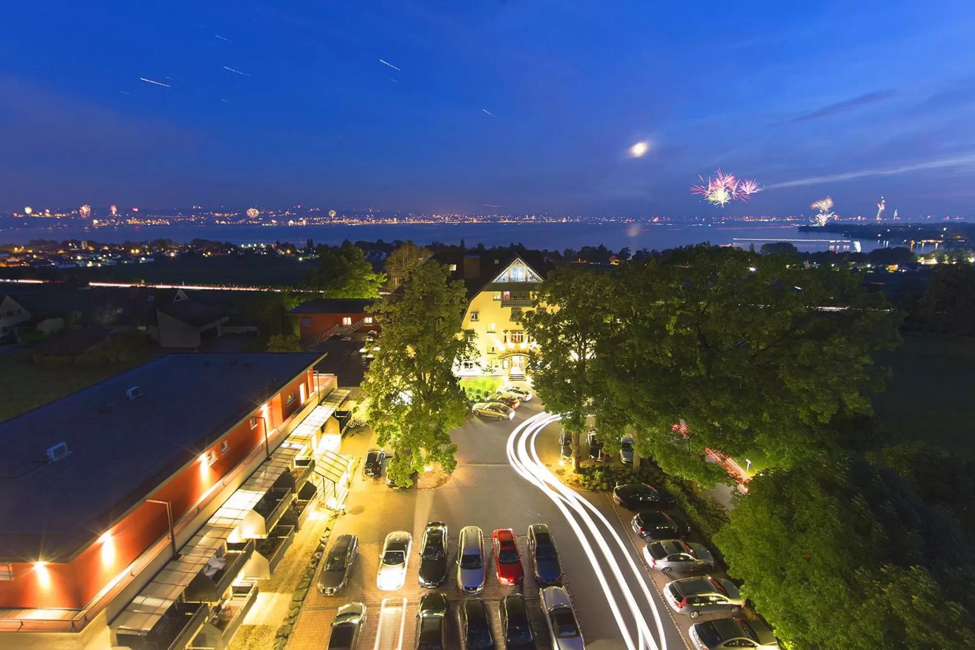 Bird's eye view in Bodensee-Hotel Sonnenhof