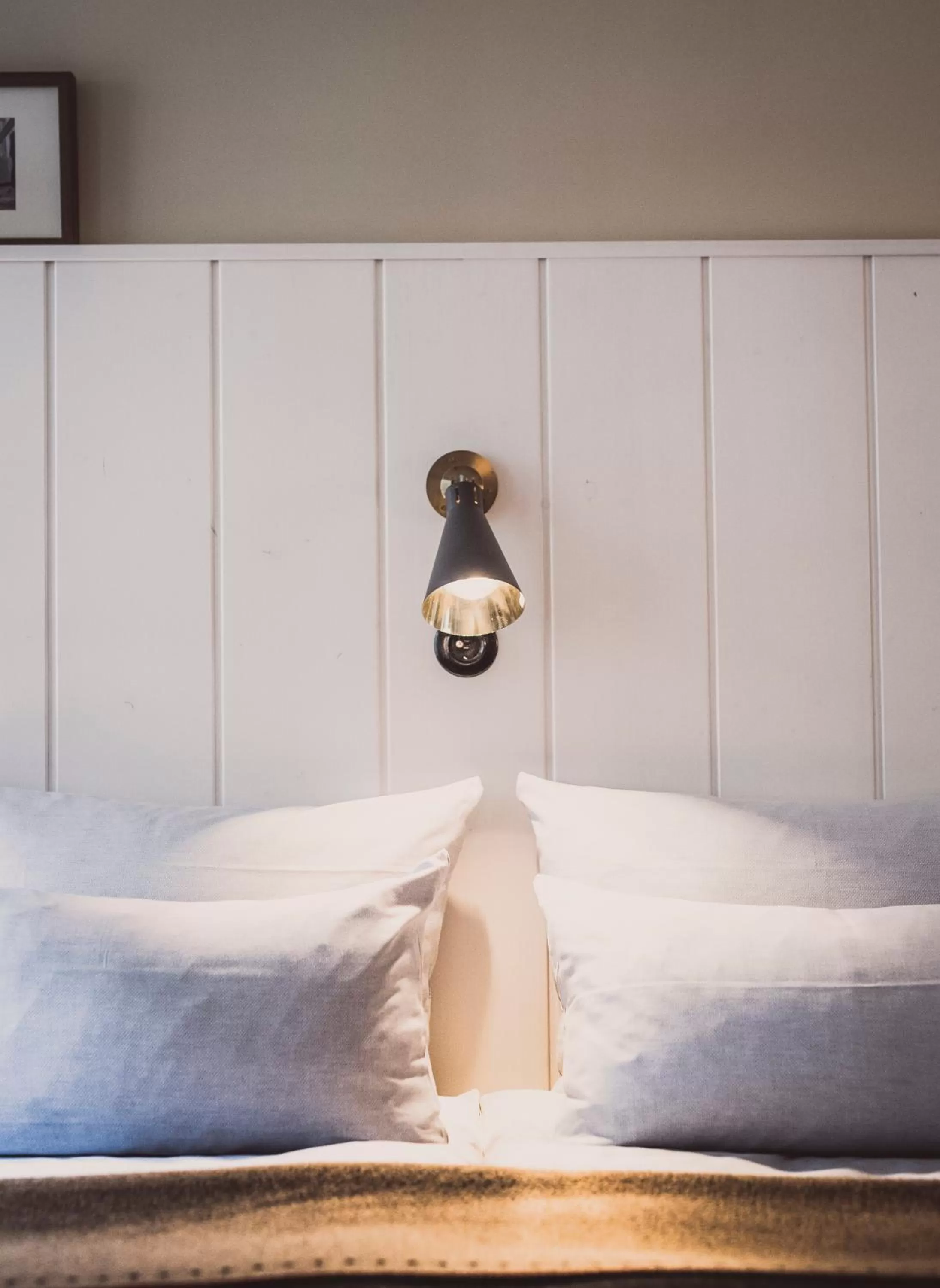 Decorative detail, Bed in Henri Hotel Hamburg Downtown