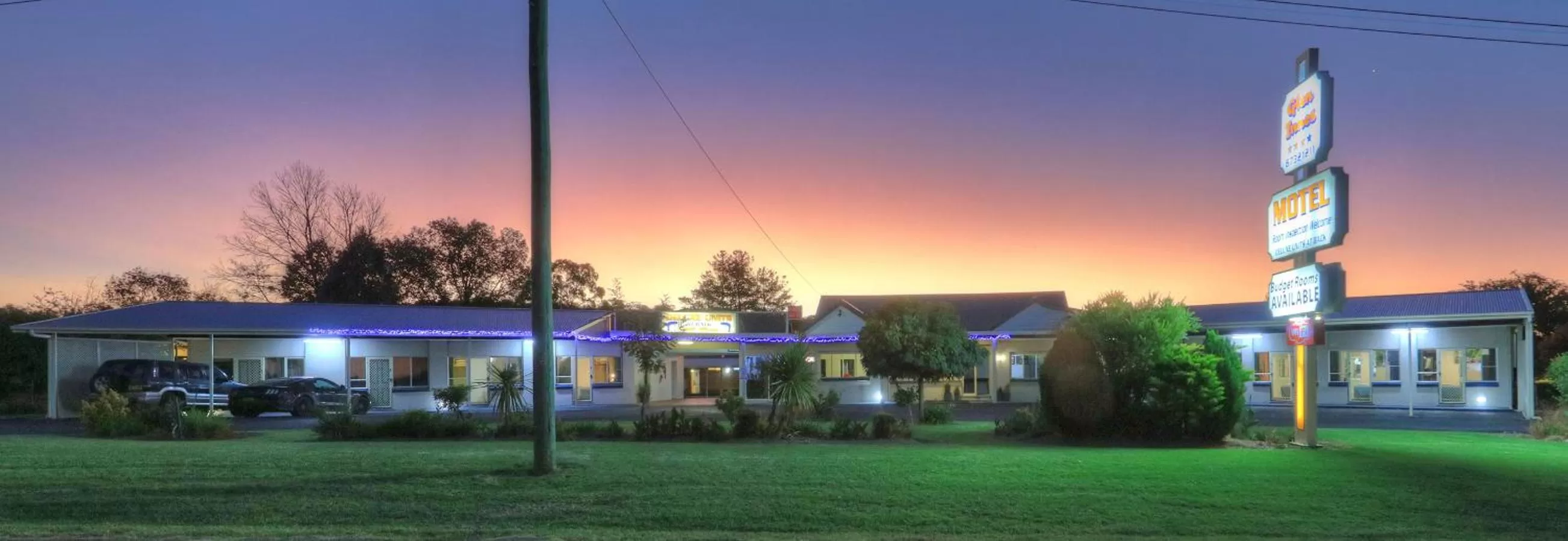 Property building in Glen Innes Motel